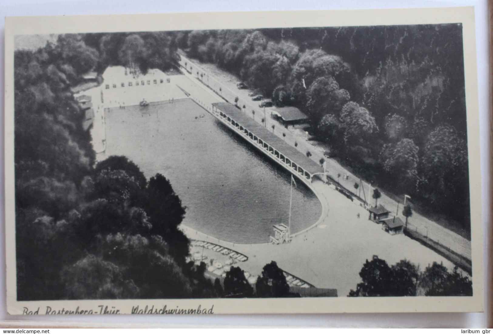 AK Bad Rastenberg Thü. Waldschwimmbad 1949 Gebraucht #PF165 - Autres & Non Classés