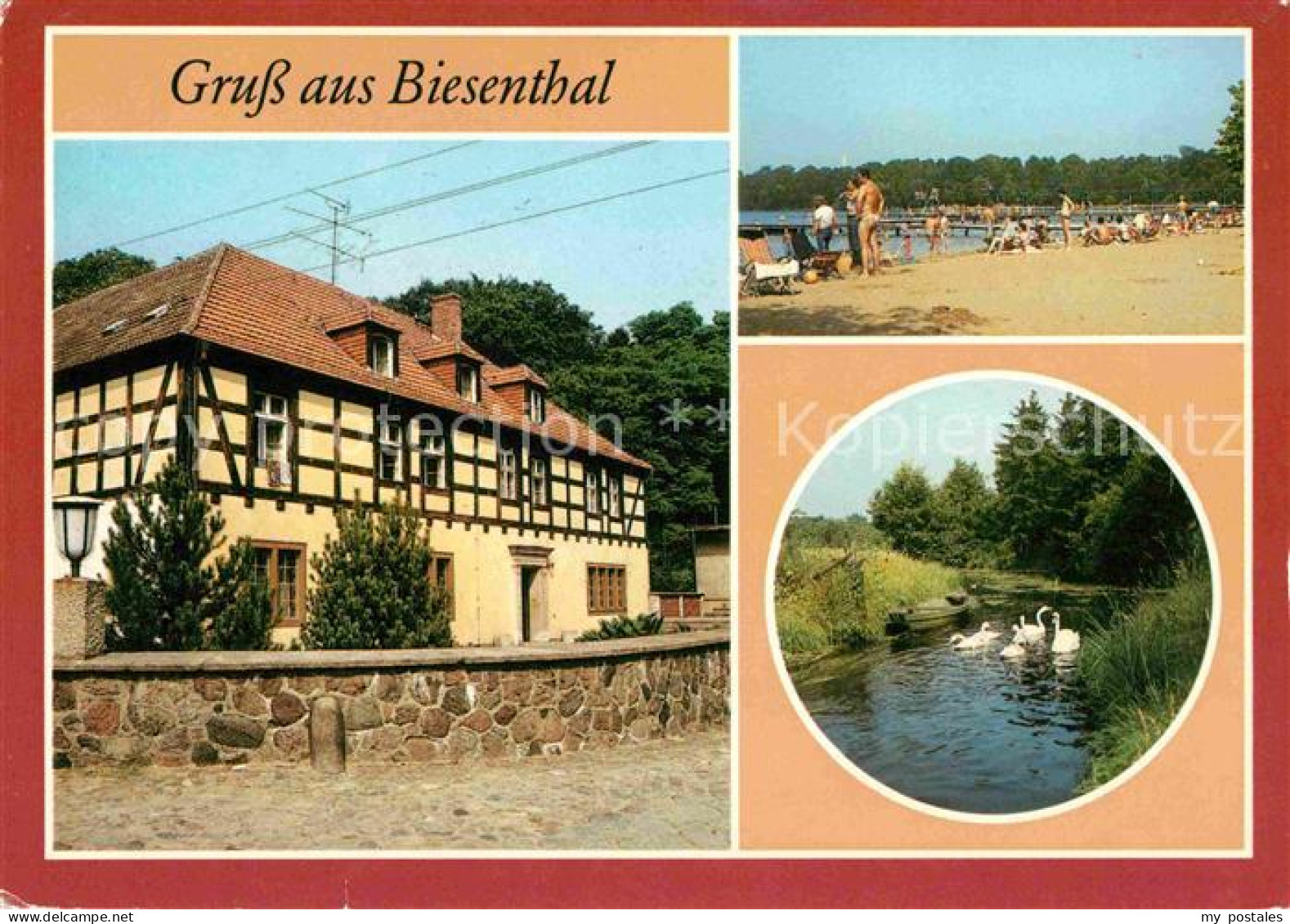 72626463 Biesenthal-Bernau Jugendherberge Hellmuehle Strandbad Grosser Wukensee  - Sonstige & Ohne Zuordnung