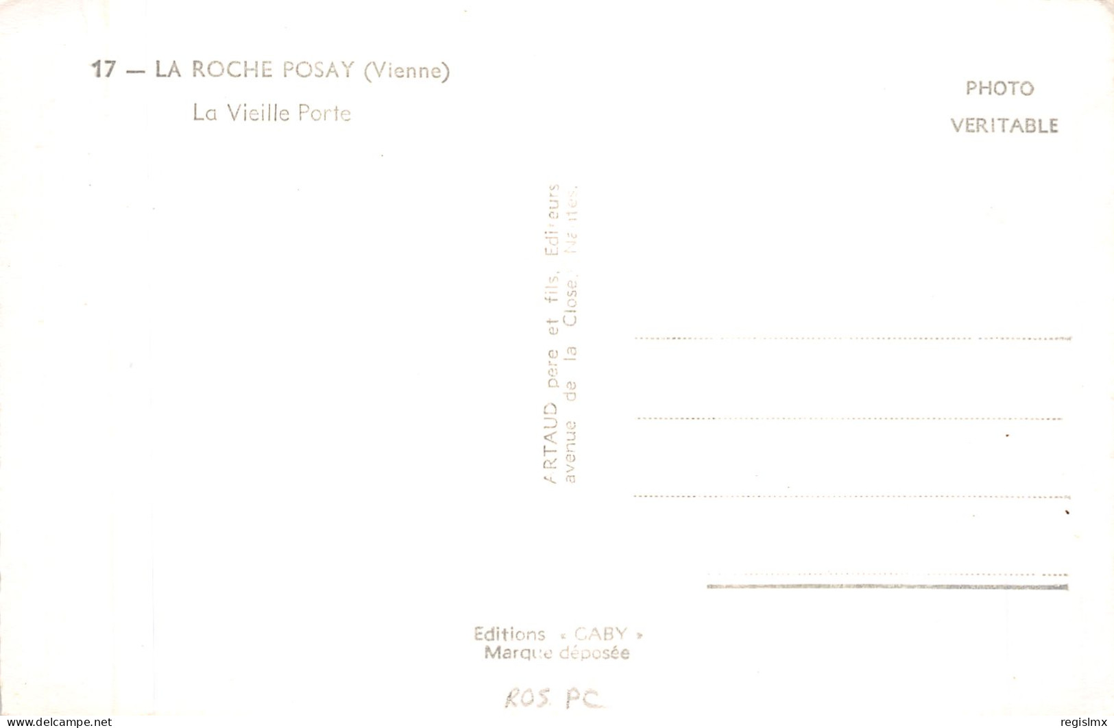 86-LA ROCHE POSAY-N°2147-C/0187 - La Roche Posay