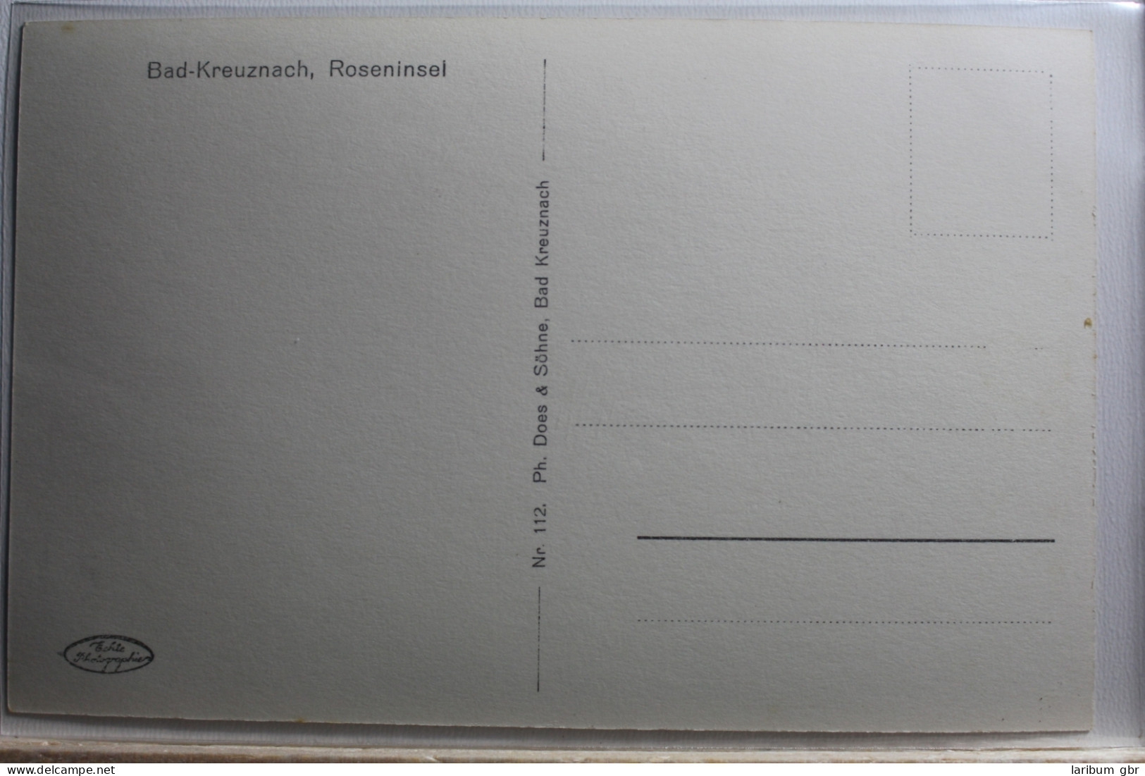 AK Bad Kreuznach Roseninsel Ungebraucht #PF373 - Other & Unclassified