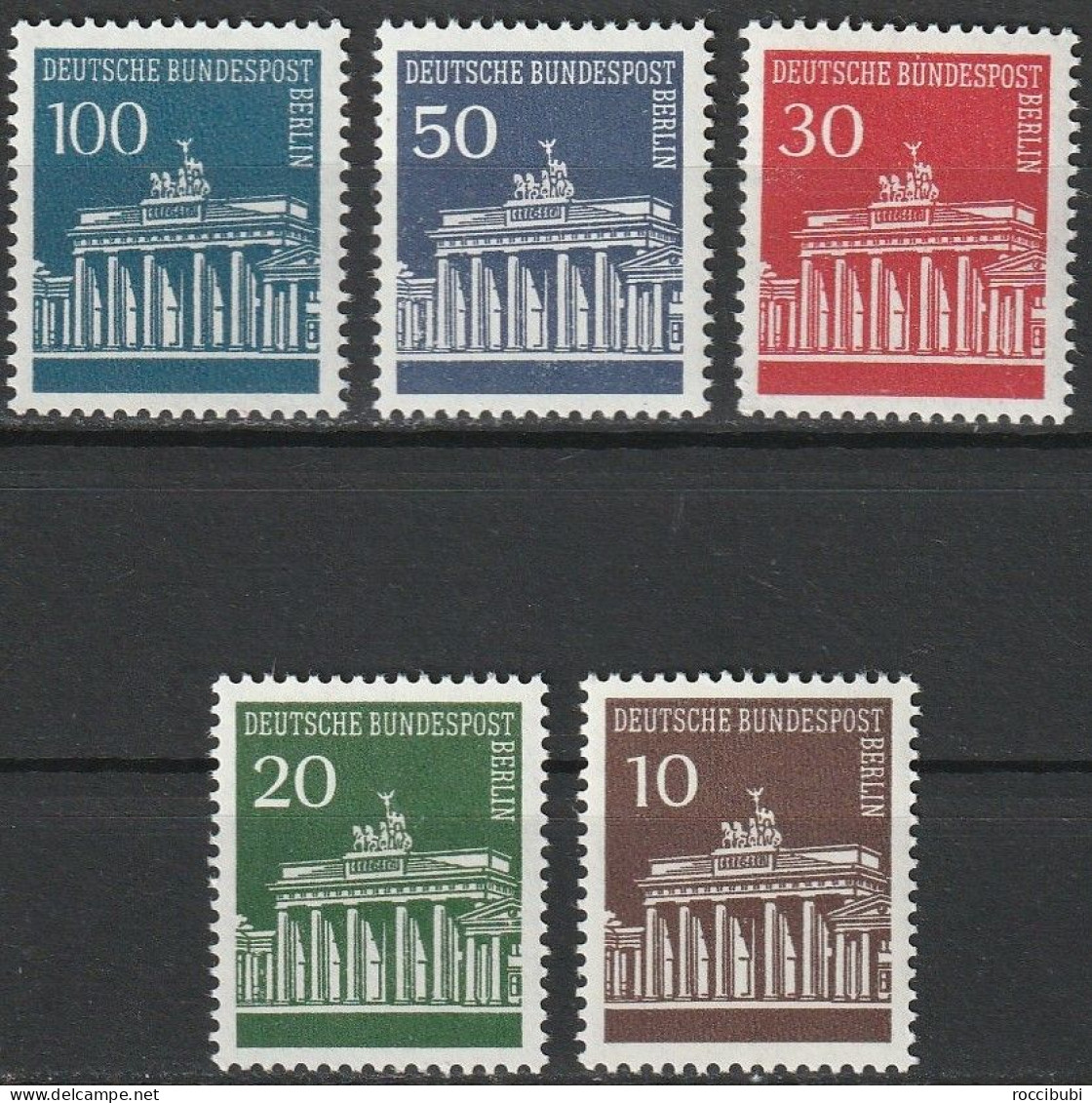 BLN 286/290 ** - Unused Stamps
