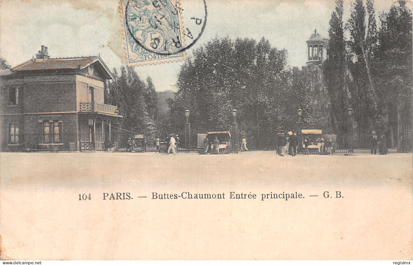 75-PARIS BUTTES CHAUMONT-N°2147-F/0363 - Sonstige & Ohne Zuordnung