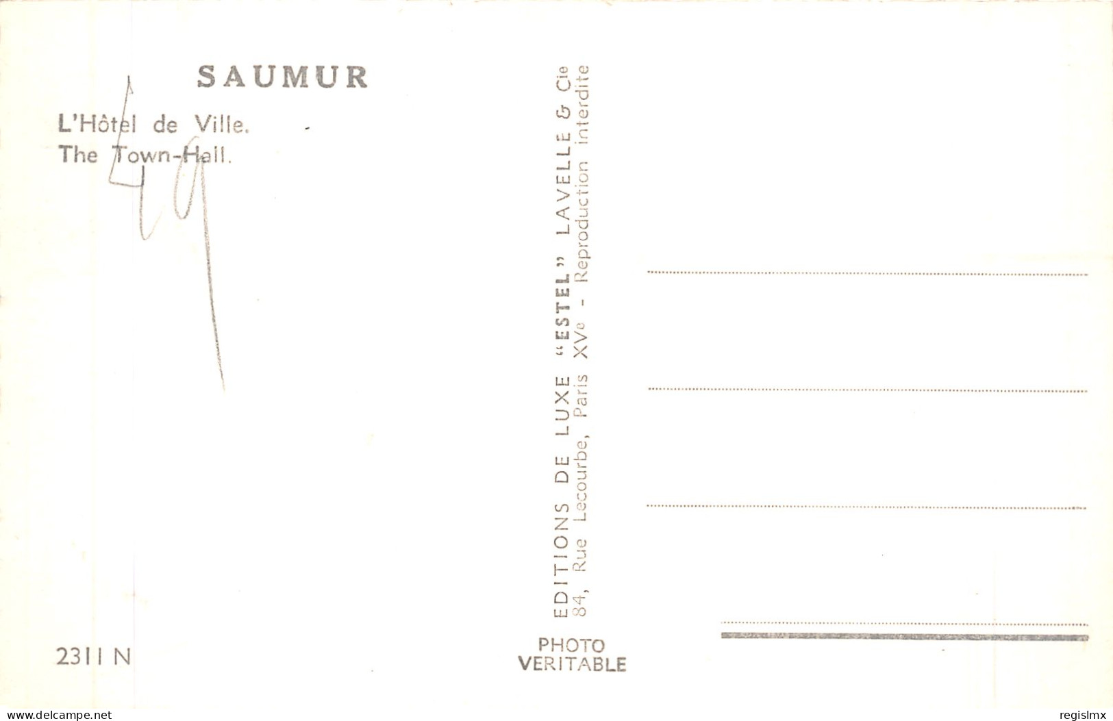 49-SAUMUR-N°2147-F/0263 - Saumur