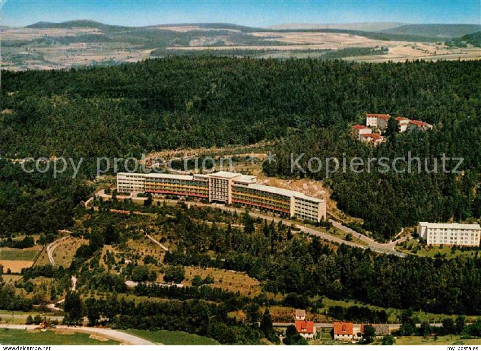 72625800 Schwabthal Sanatorium Lautergrund Fliegeraufnahme Schwabthal - Staffelstein