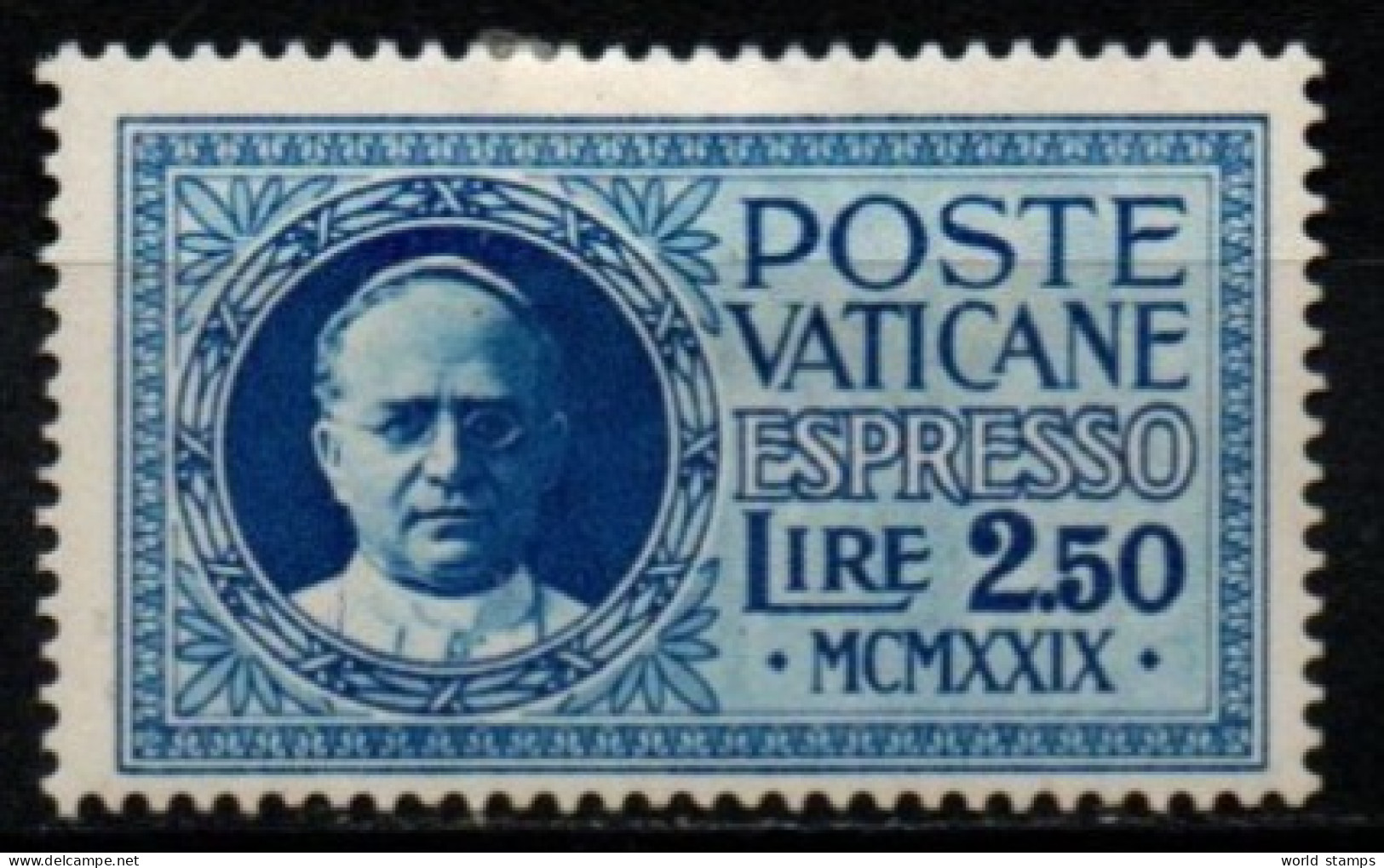 VATICAN 1929 * - Priority Mail