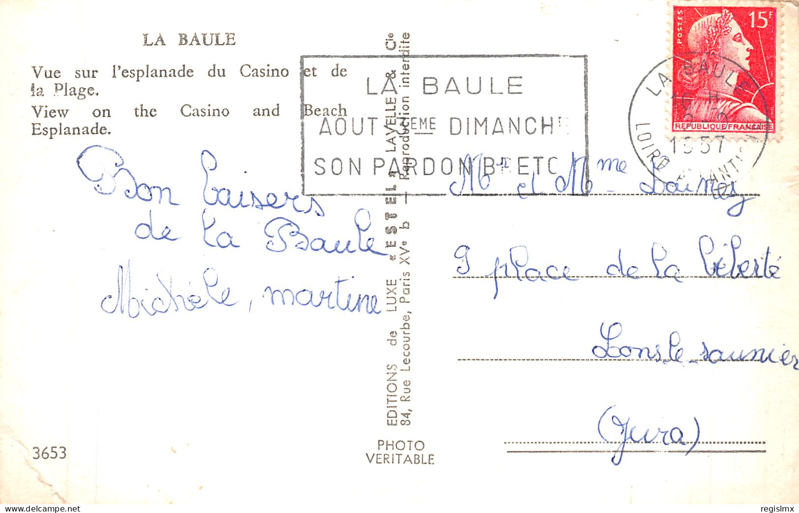44-LA BAULE SUR MER-N°2147-H/0297 - La Baule-Escoublac