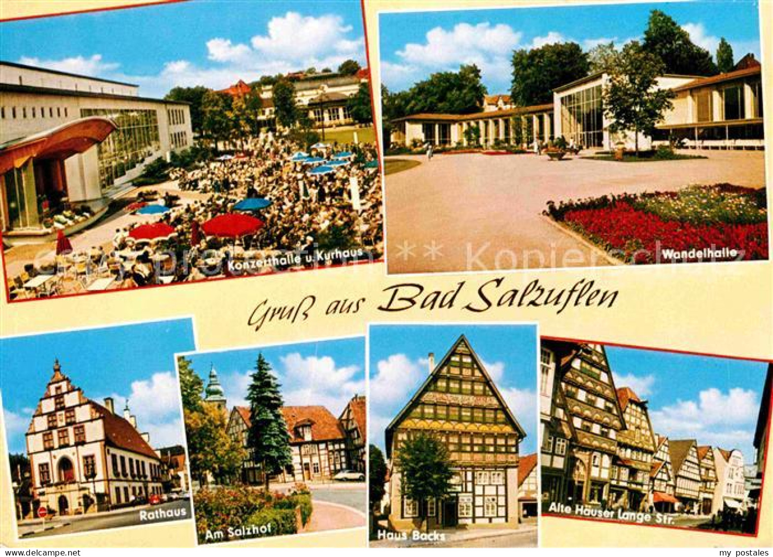 72625706 Bad Salzuflen Konzerthalle Kurhaus Wandelhalle Alte Haeuser Langestrass - Bad Salzuflen