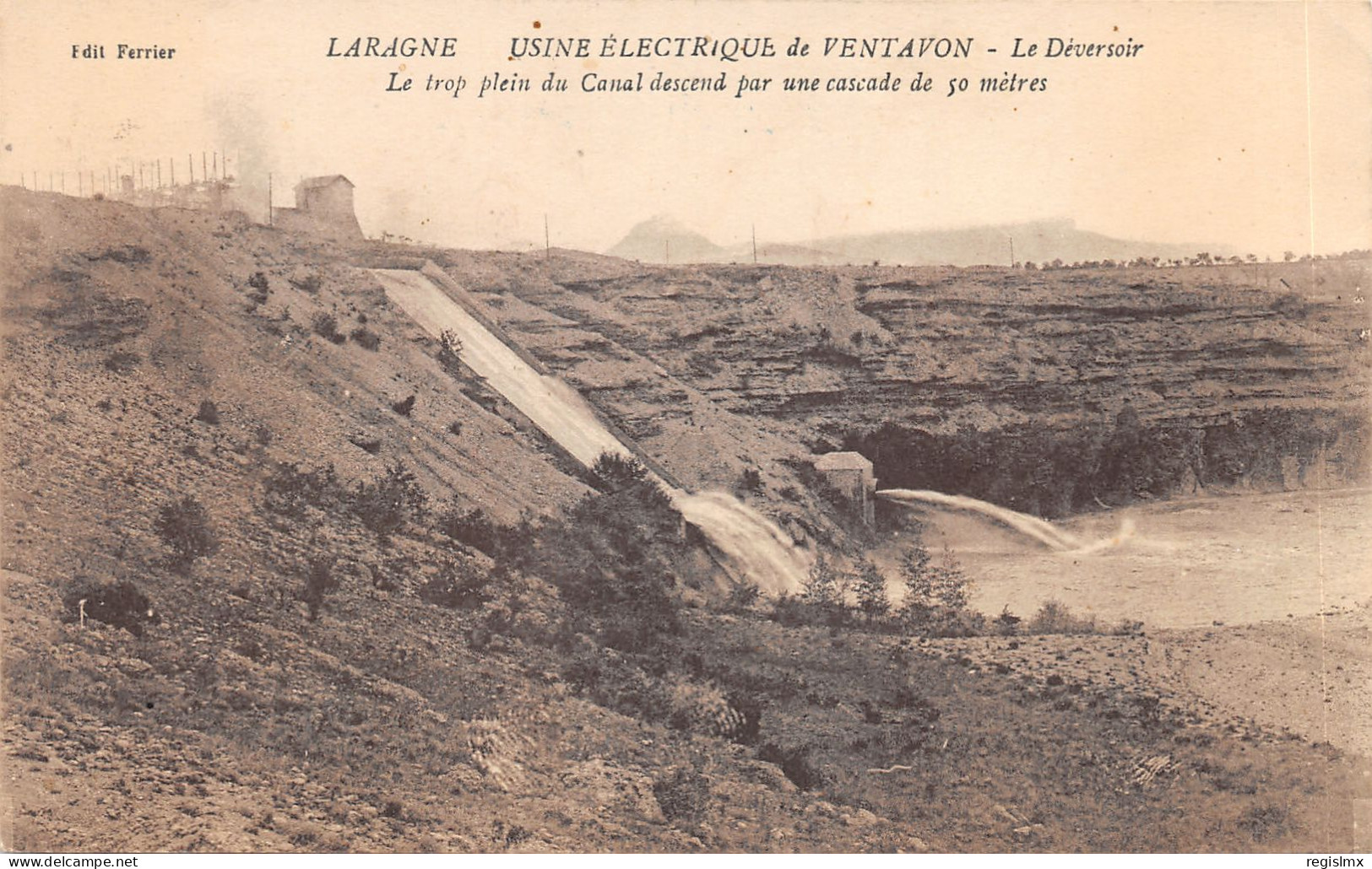 05-LARAGNE-USINE ELECTRIQUE DE VENTAVON-N°2150-E/0291 - Sonstige & Ohne Zuordnung