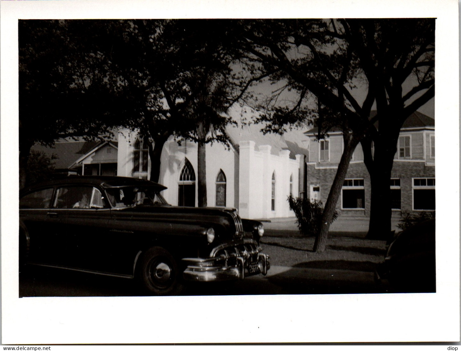 Photographie Photo Vintage Snapshot Amateur Automobile Voiture Auto Galveston  - Auto's