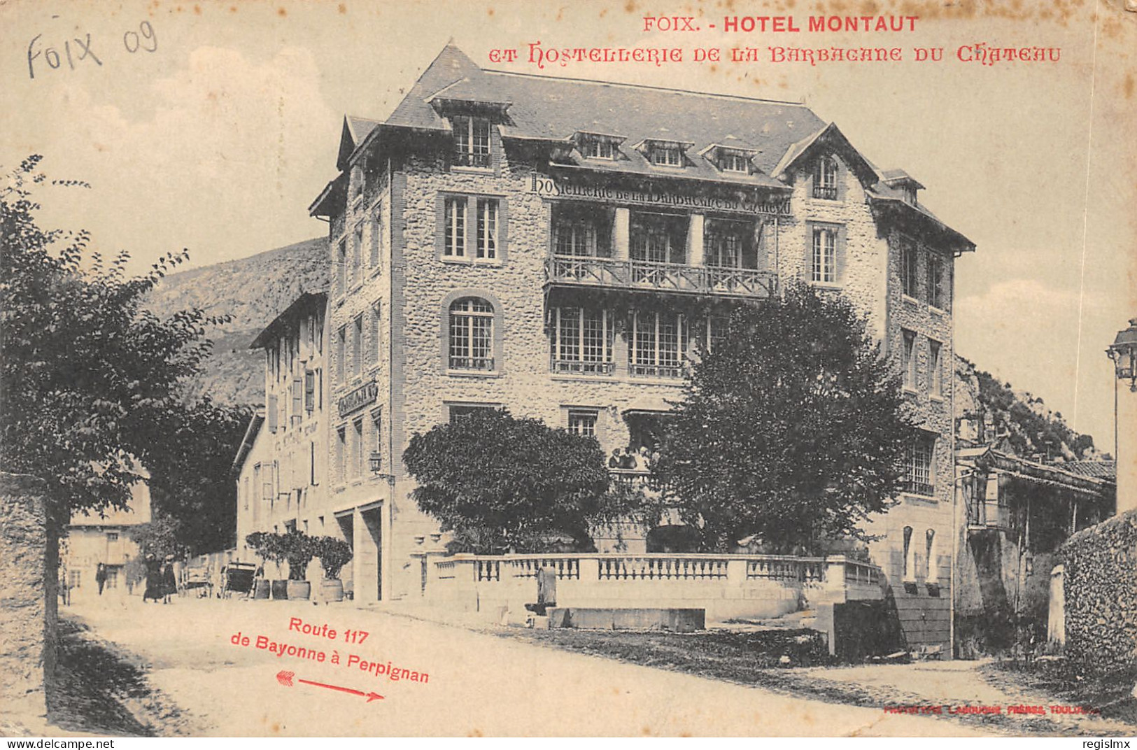 09-FOIX-HOTEL MONTAUT-N°2151-A/0093 - Foix