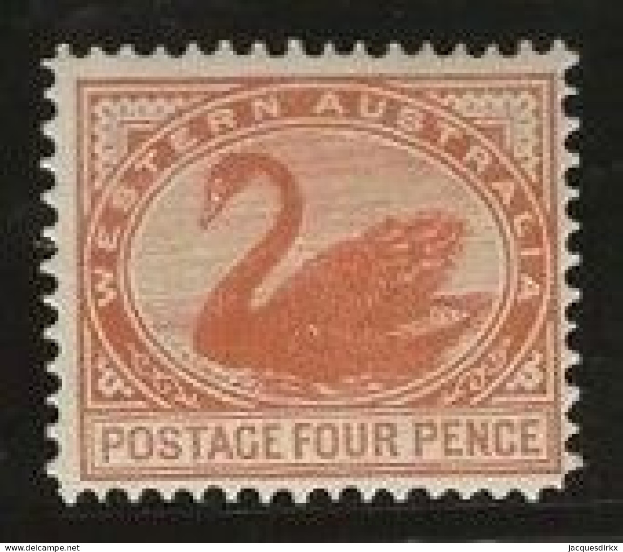 Western Australia     .   SG    .    142b       .   *       .     Mint-hinged - Mint Stamps