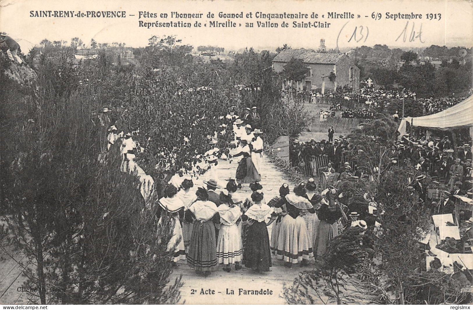 13-SAINT REMY DE PROVENCE-FETE EN L HONNEUR DE GOUNOD-N°2151-C/0129 - Saint-Remy-de-Provence