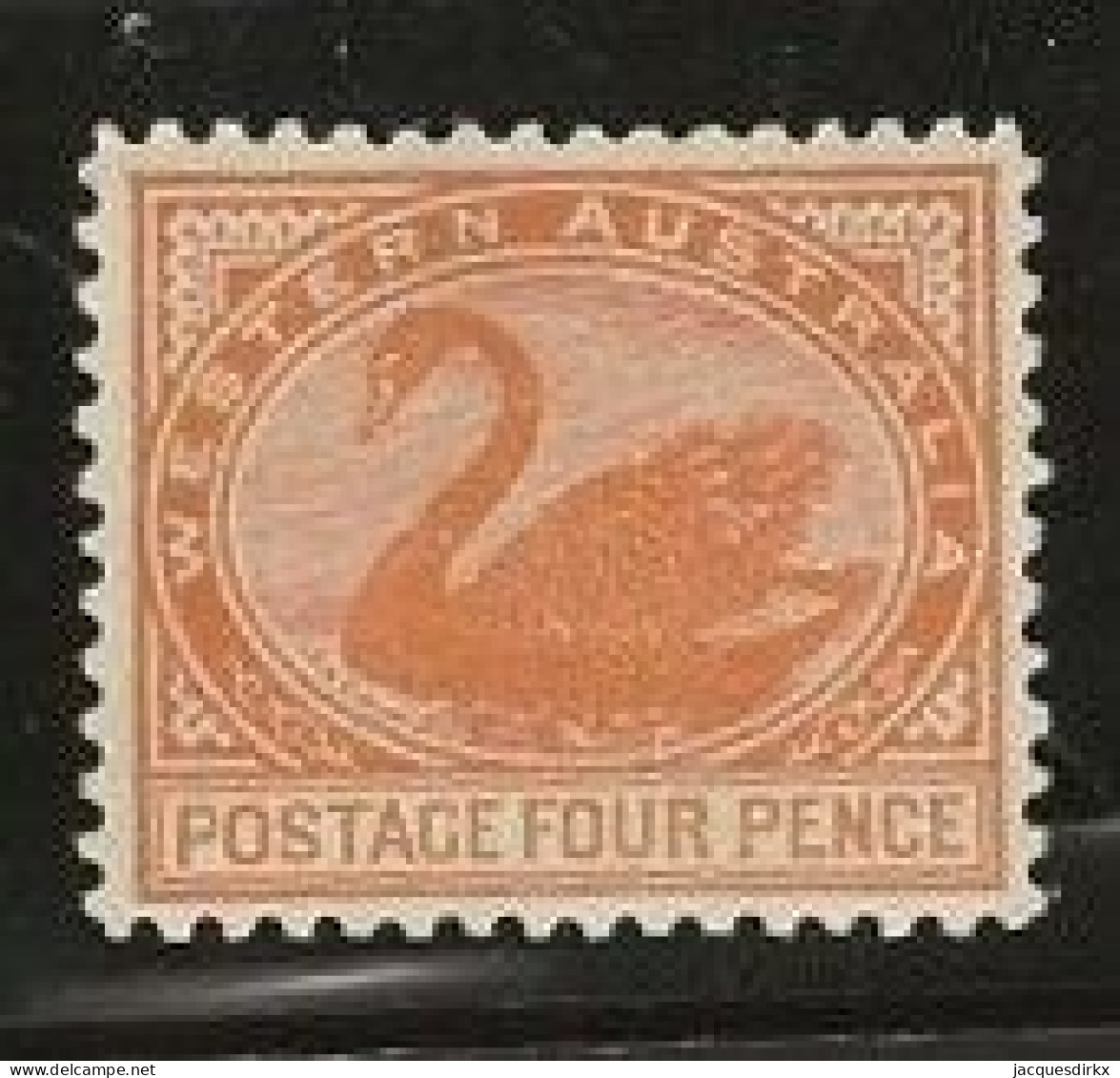 Western Australia     .   SG    .    142b        .   *       .     Mint-hinged - Mint Stamps