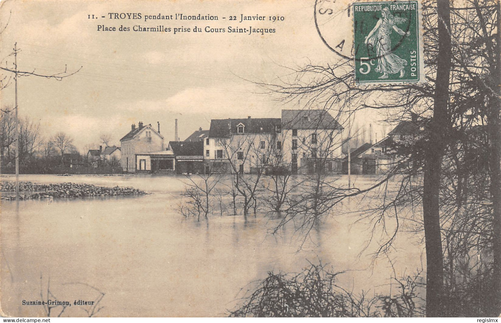 10-TROYES-INONDATION 1910-N°2151-A/0335 - Troyes