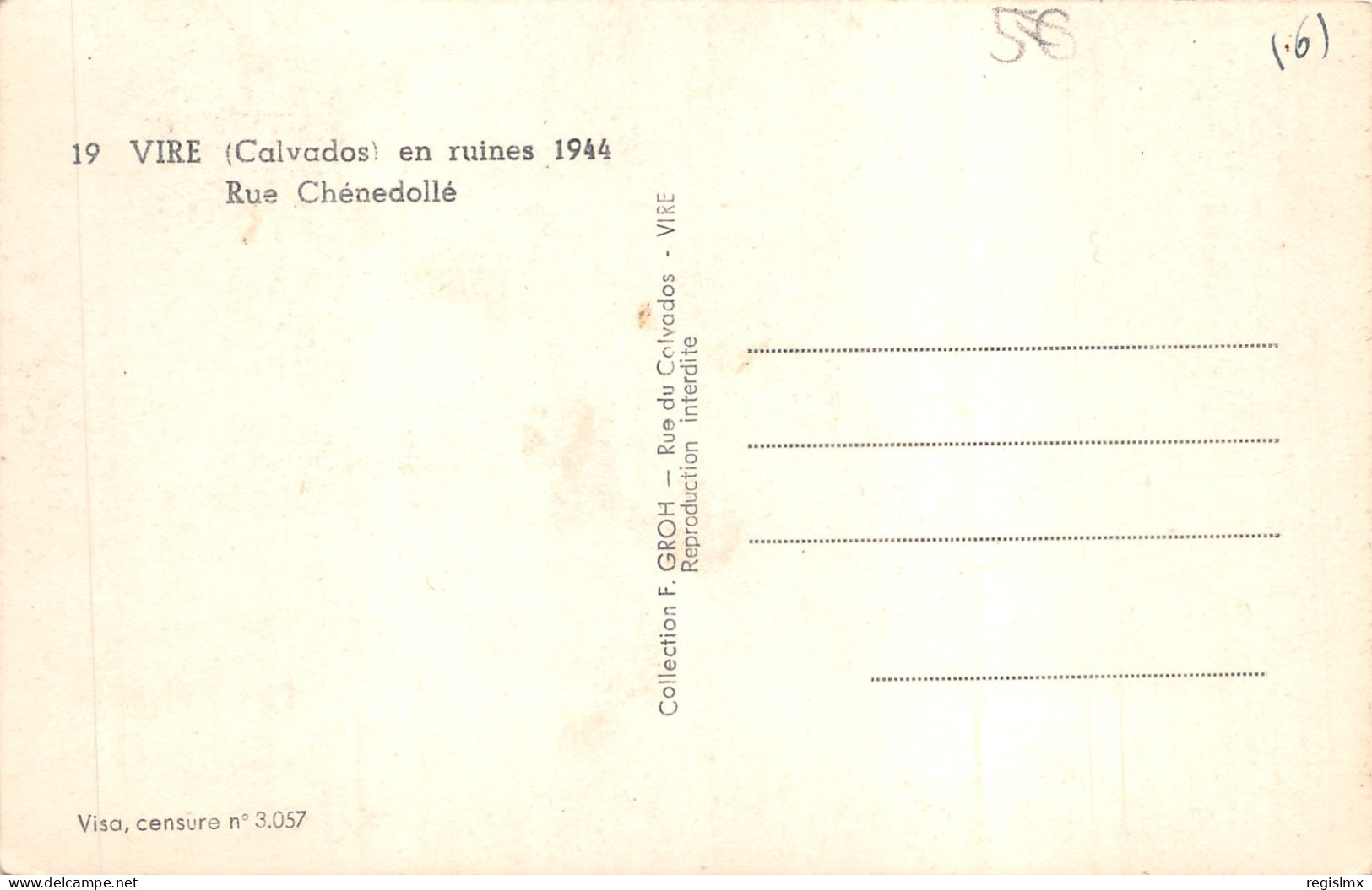 14-VIRE-RUINES-N°2151-G/0065 - Other & Unclassified