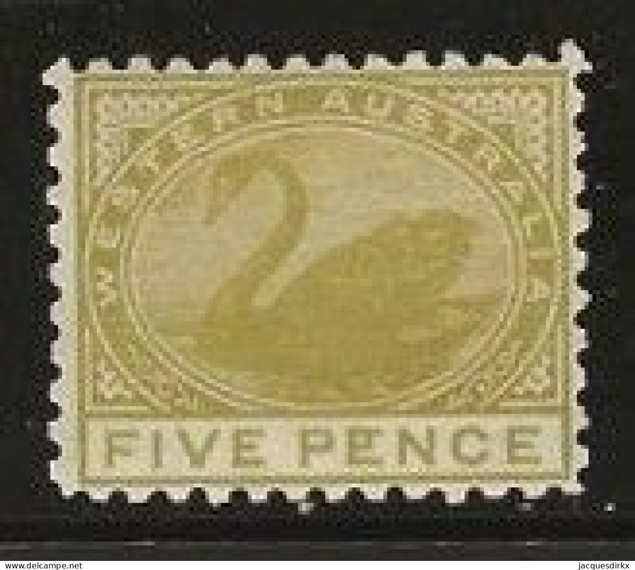 Western Australia     .   SG    .    155a         .   *       .     Mint-hinged - Mint Stamps