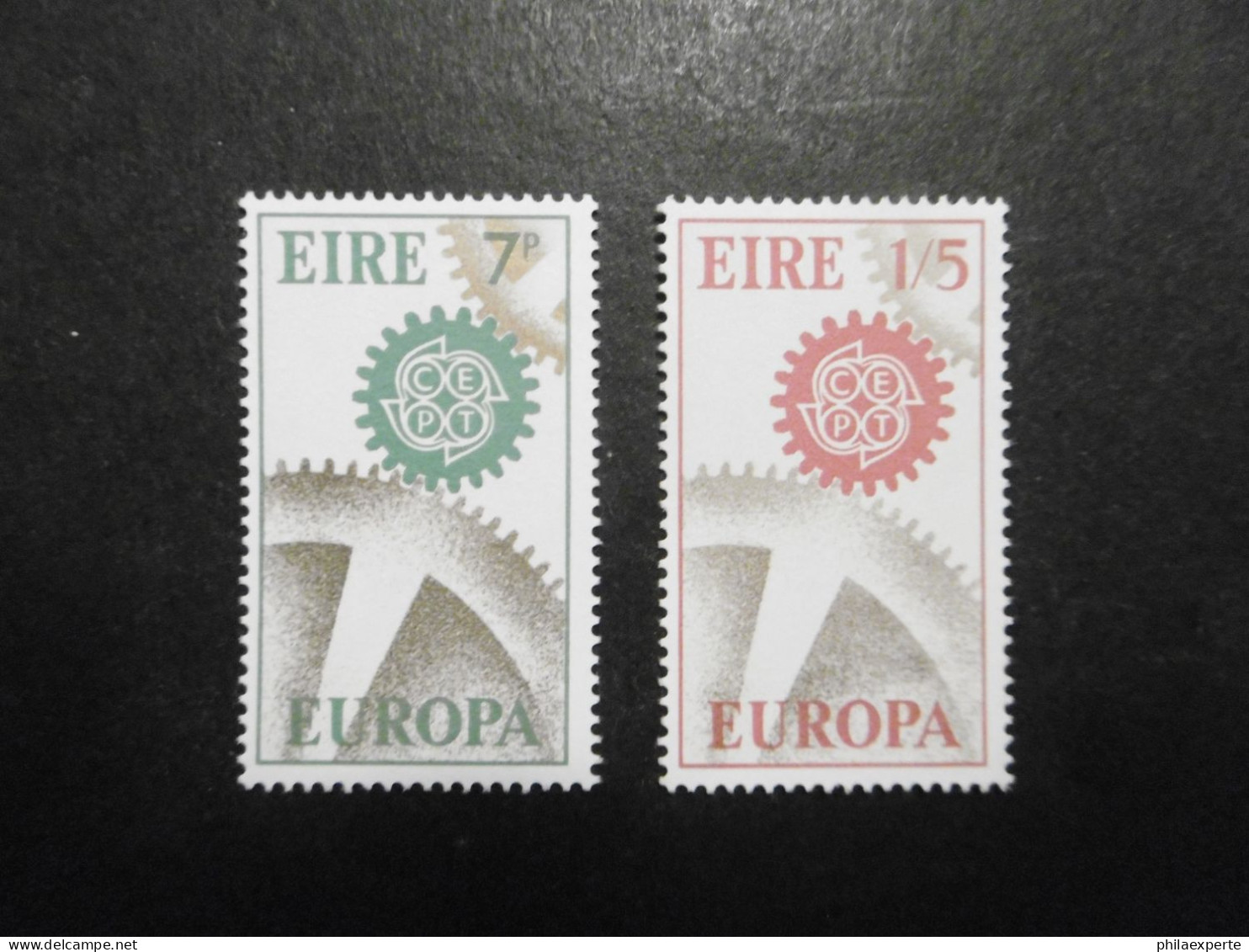 Irland Mi. 192/193 ** Cept 1967 - Unused Stamps