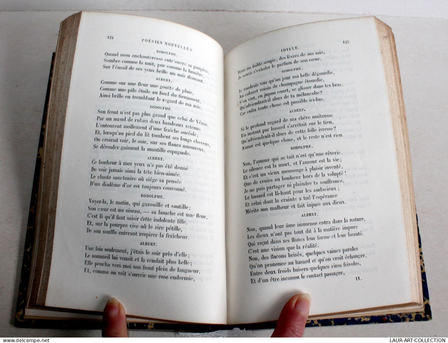 POESIES NOUVELLES DE ALFRED DE MUSSET 1836-52 NOUVELLE EDITION 1865 CHARPENTIER / LIVRE ANCIEN XIXe SIECLE (1303.22) - French Authors