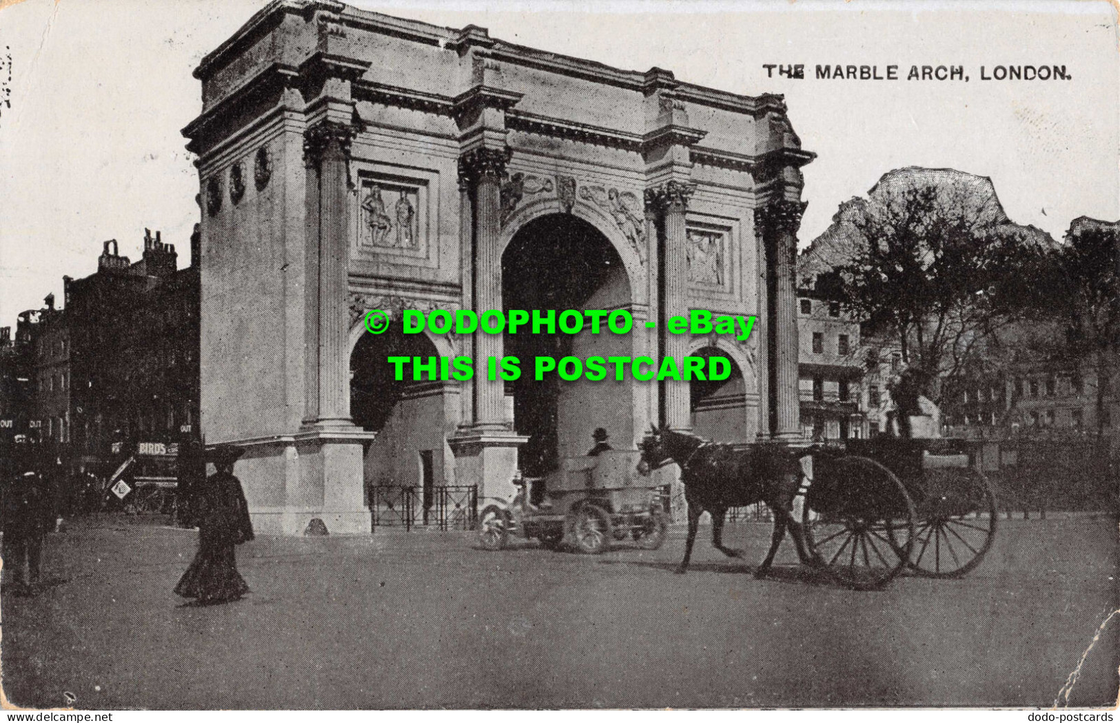 R555430 Marble Arch. London. Auto Photo Series. 1908 - Other & Unclassified