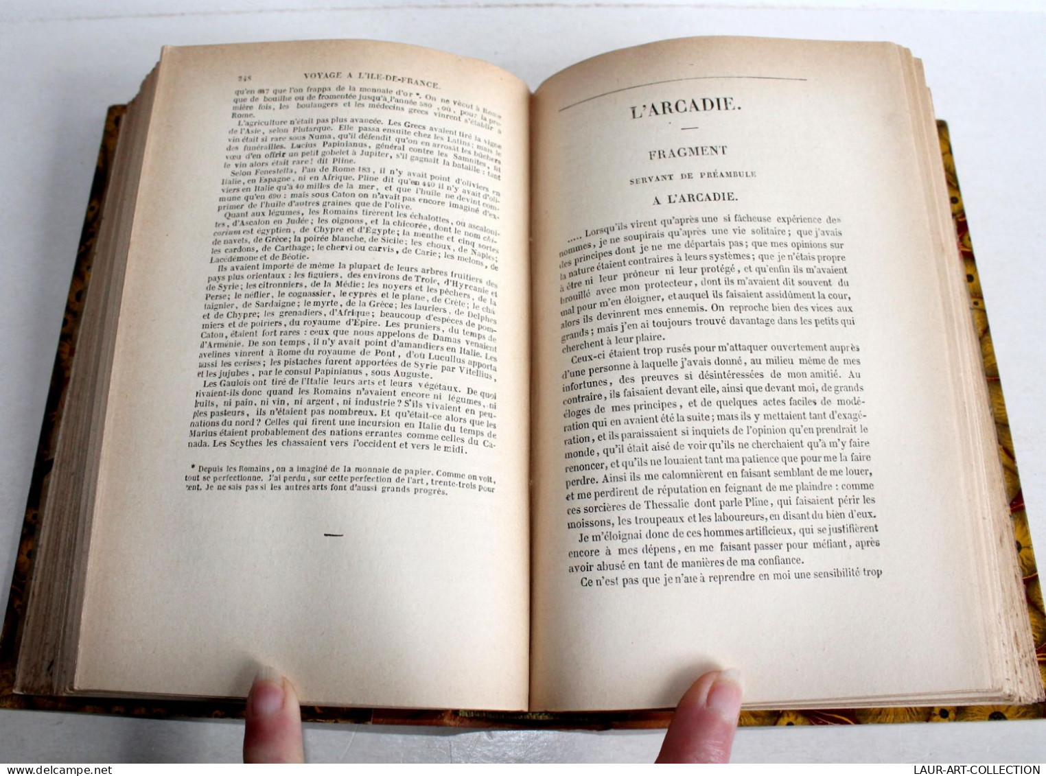 OEUVRES DE BERNARDIN DE SAINT PIERRE PAUL ET VIRGINIE, L'ARCADIE, VOEUX 1892 / LIVRE ANCIEN XIXe SIECLE (1303.24) - 1801-1900