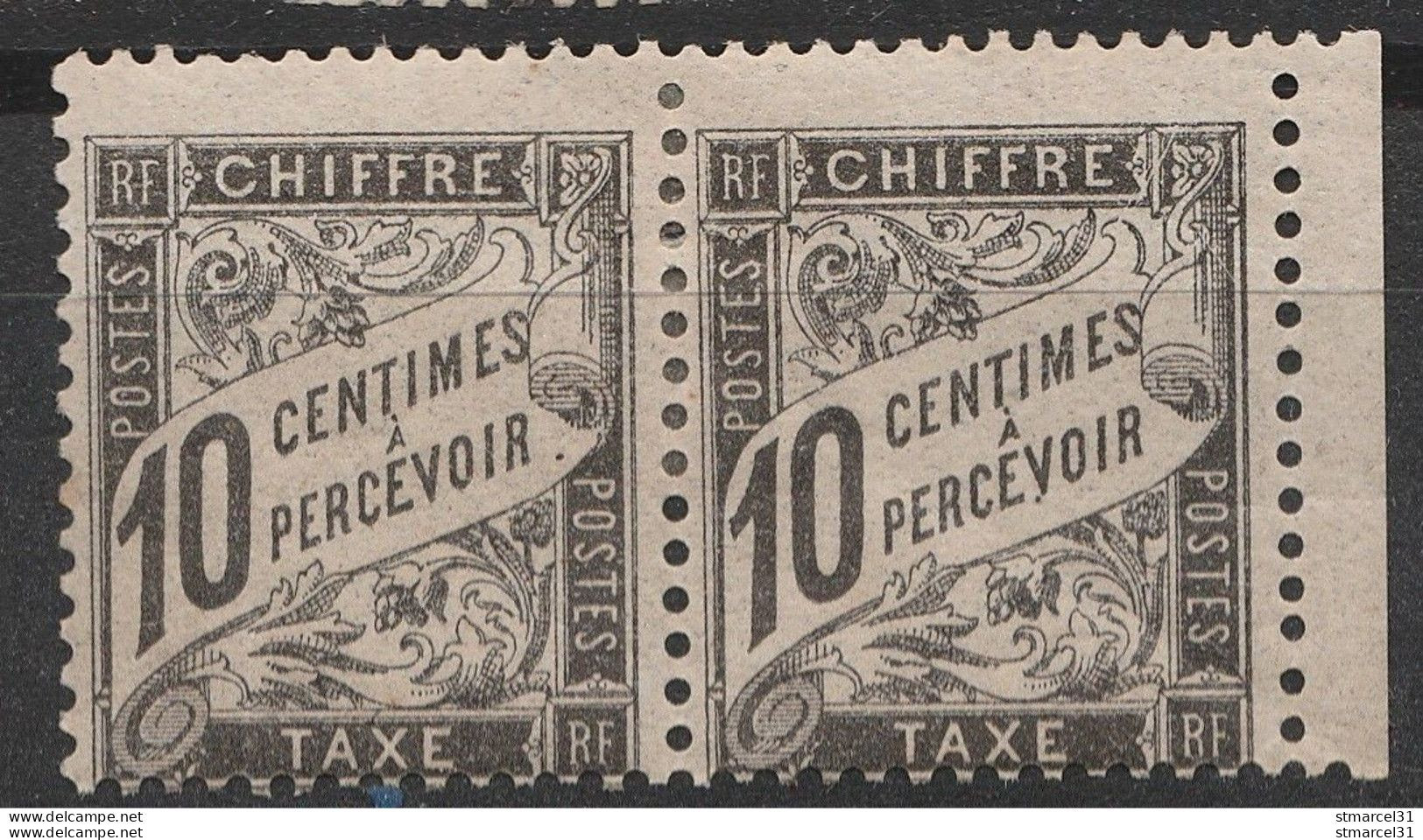 SOLDE TRES RARE En PAIRE N°15 Neuf* 1 TBE Et 1 BE Cote 750€ - 1859-1959 Mint/hinged