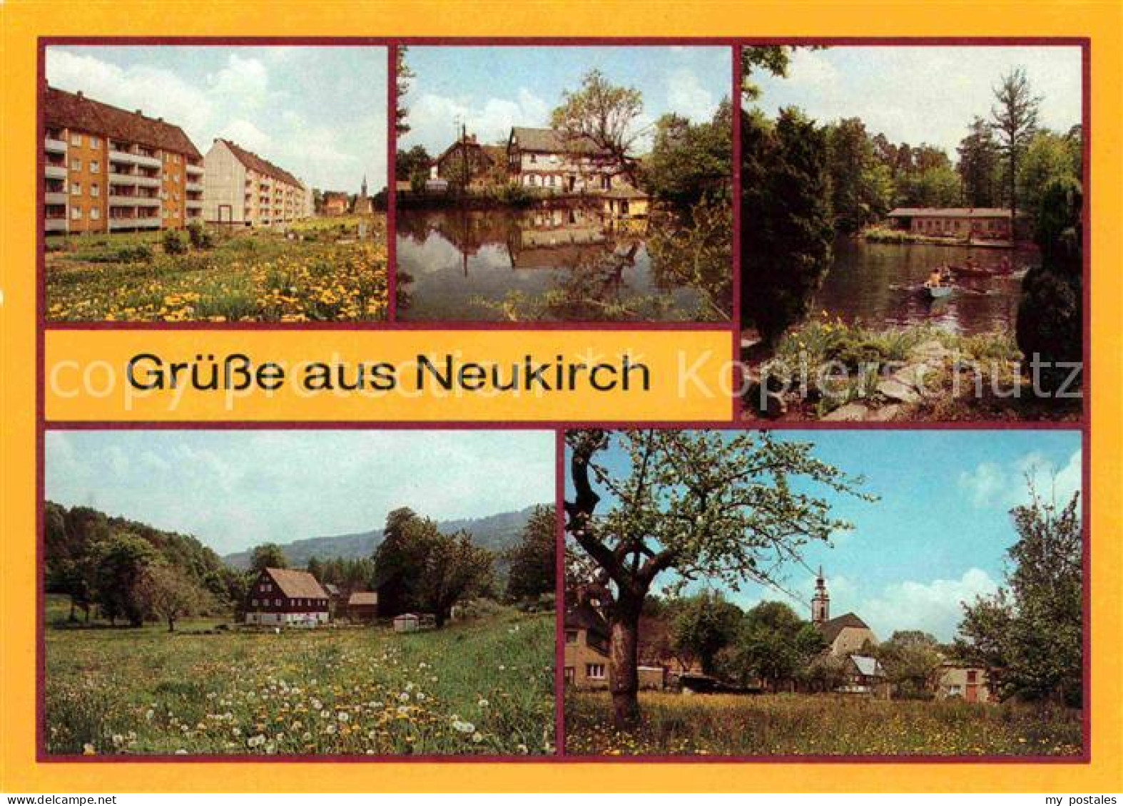 72623787 Neukirch Bischofswerda Neubauten Parkstr Teilansichten Gondelteich Mit  - Bischofswerda