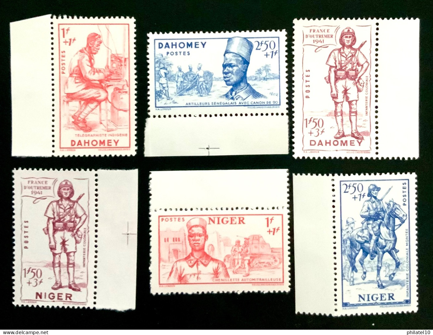 1941 DAHOMEY ET NIGER - DÉFENSE DE L’EMPIRE - NEUF** - Unused Stamps
