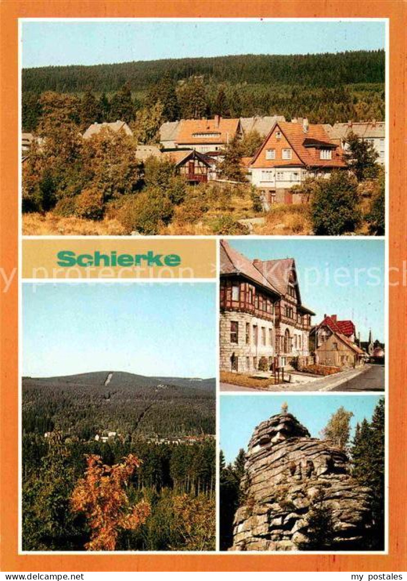 72623764 Schierke Harz Blick Vom Marienweg Rat Der Gemeinde Schnarcherklippen Fe - Schierke