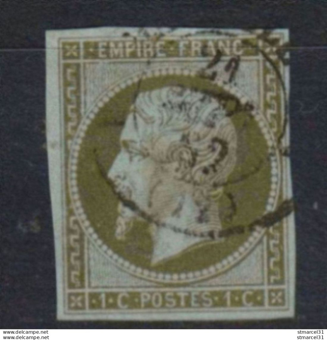 RARETE N°11 BRONZE FRANC Sur Verdâtre, Limite Foncé (pas Le + Commun "vert" Bronze) TBE - 1853-1860 Napoleon III