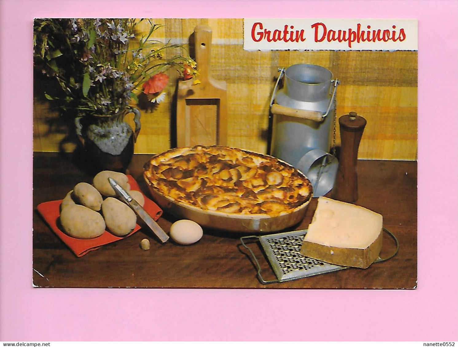 CP - GRATIN DAUPHINOIS - Recipes (cooking)
