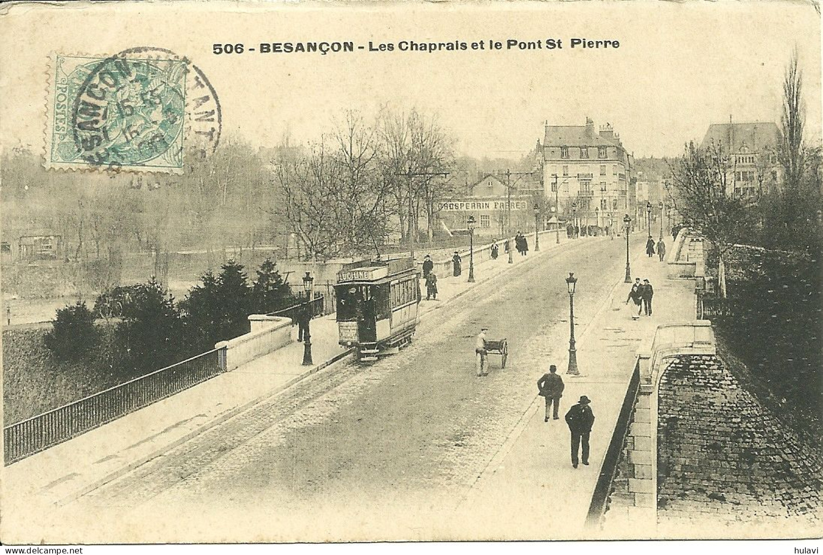 25  BESANCON - LES CHAPRAIS ET LE PONT SAINT PIERRE (ref 7759) - Besancon