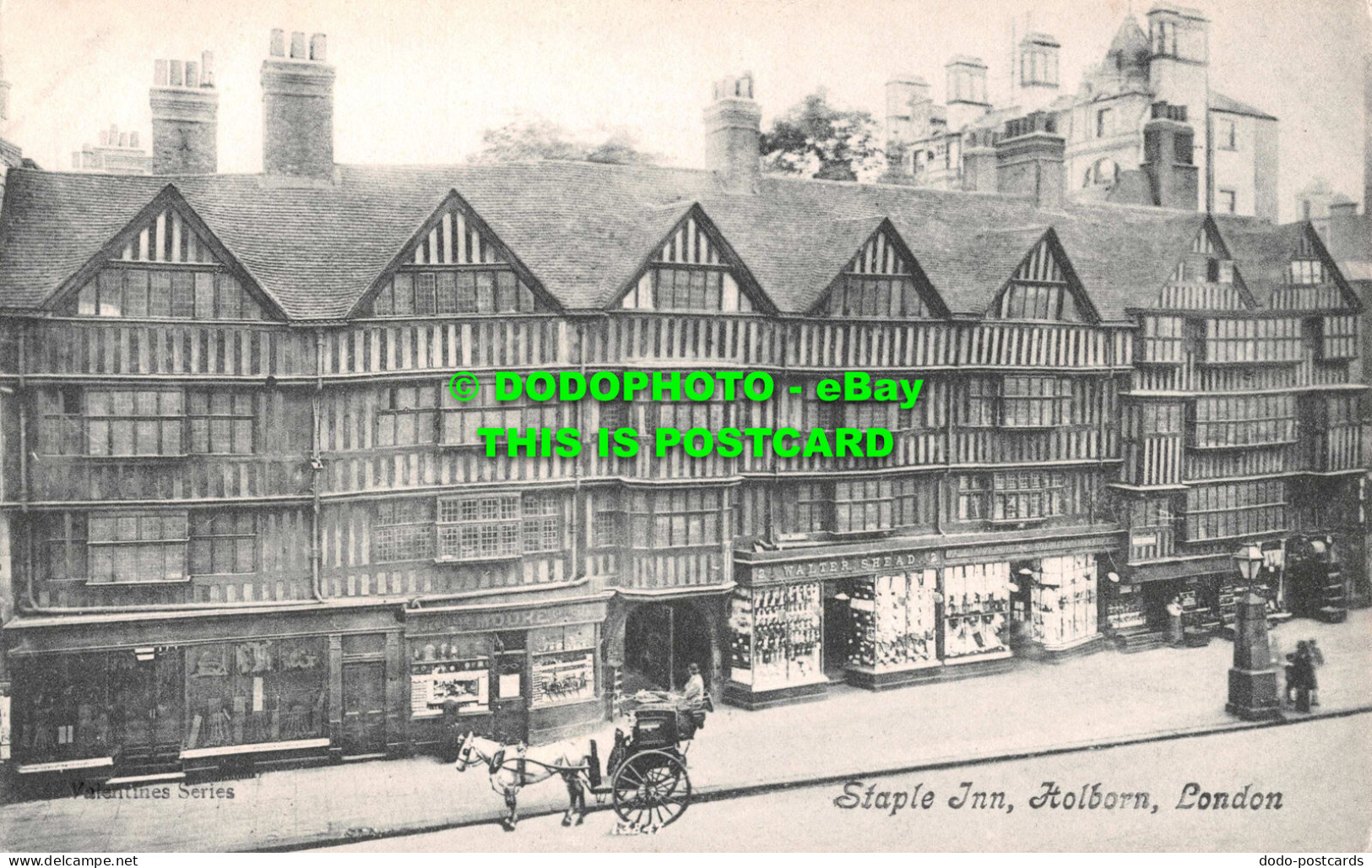 R555626 London. Holborn. Staple Inn. Valentines Series - Other & Unclassified