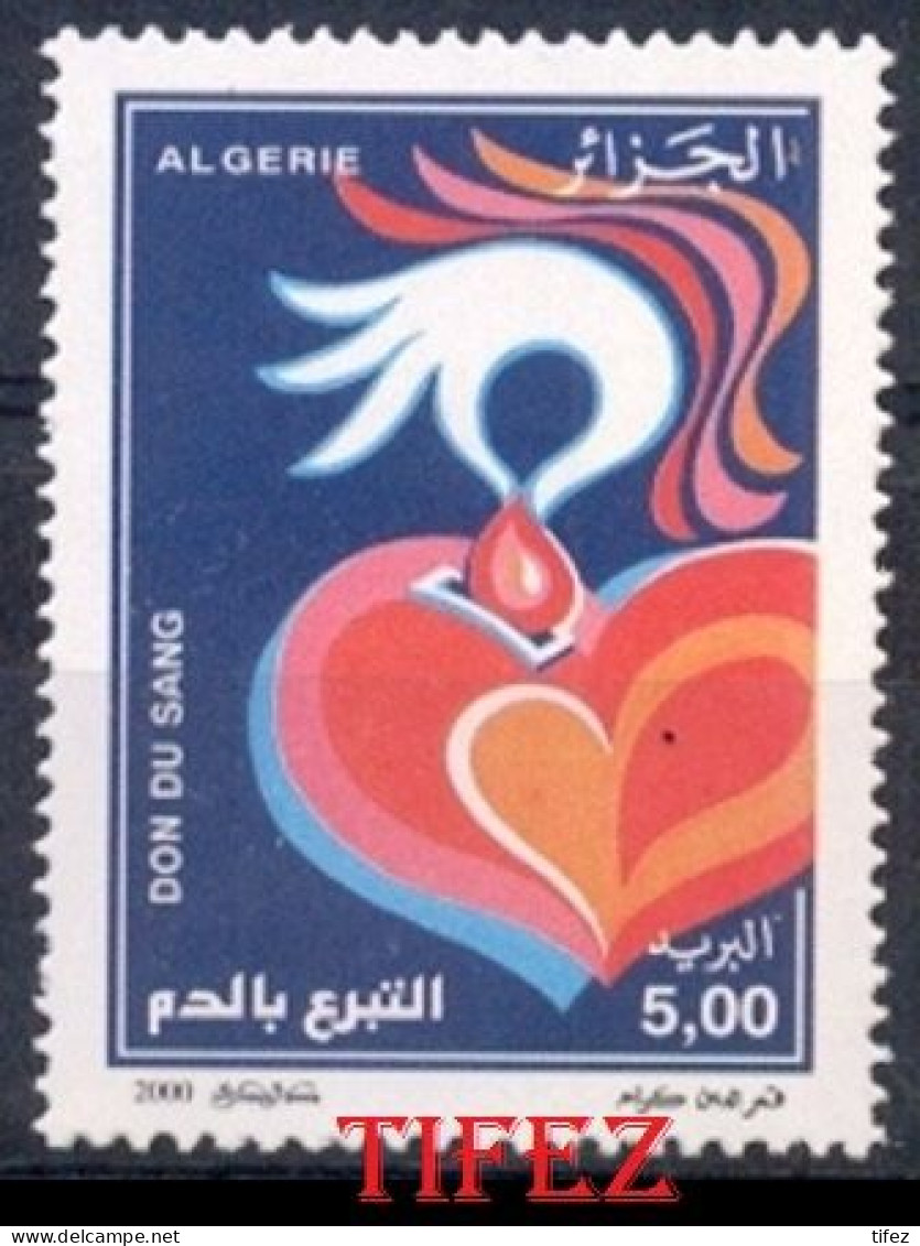 Année 2000-N°1252 Neuf**MNH : Don Du Sang - Algérie (1962-...)