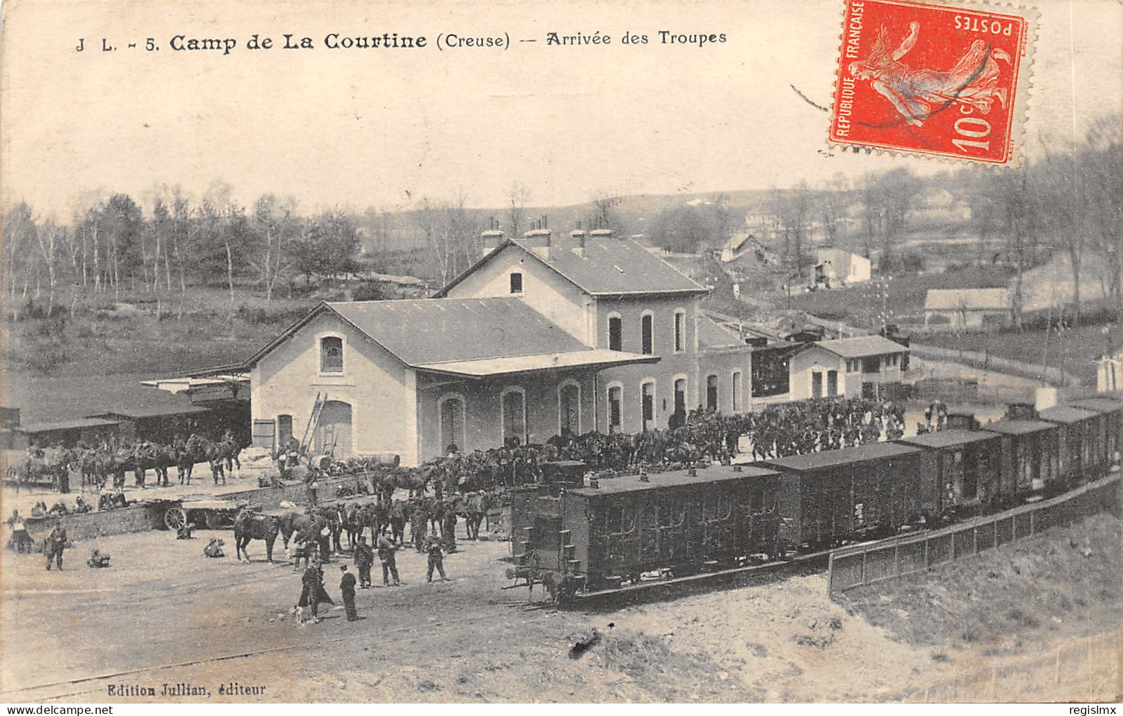 23-LA COURTINE-LE CAMP-N°2152-C/0335 - La Courtine