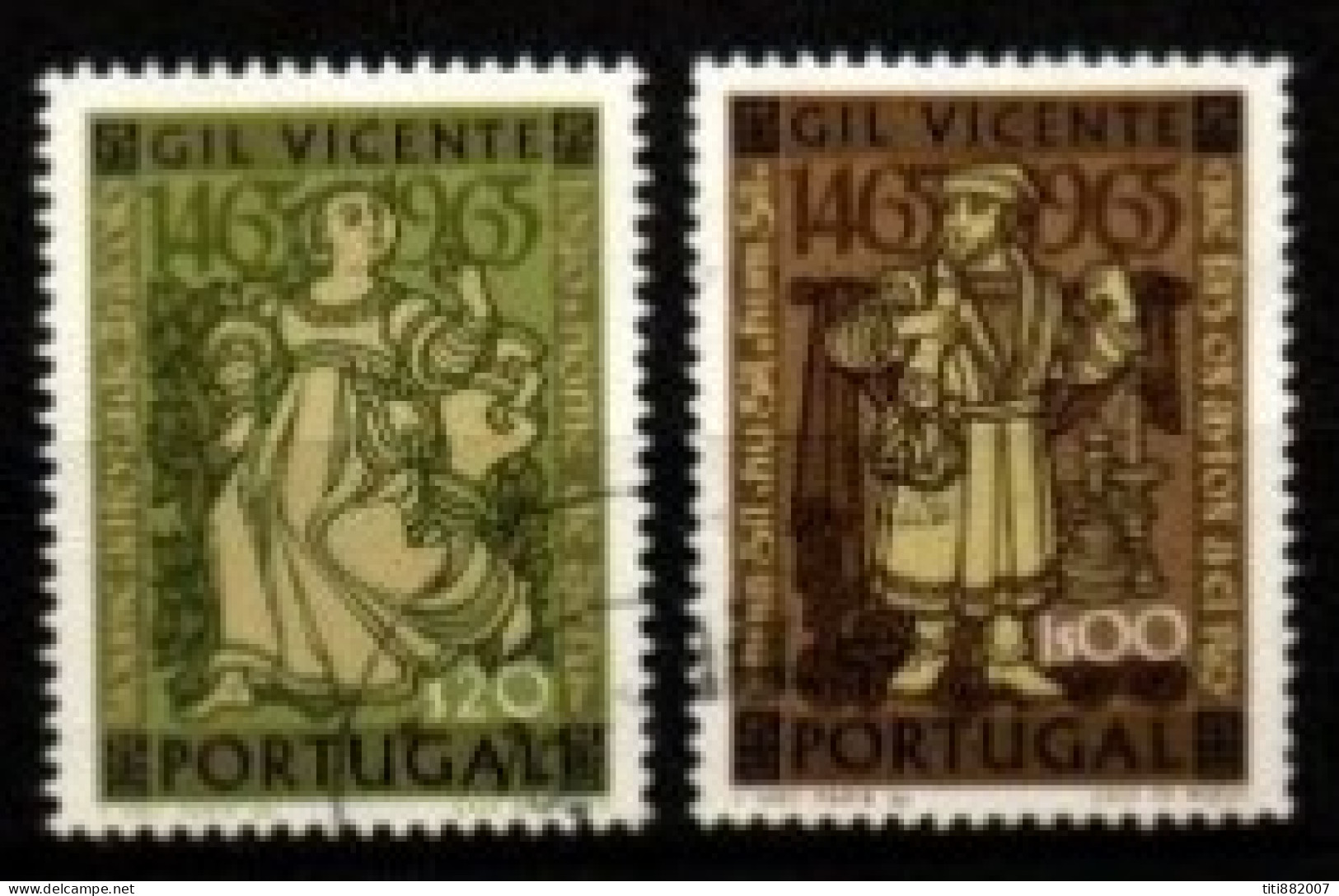 PORTUGAL  -   1965.  Y&T N° 977 / 978 Oblitérés. - Gebraucht