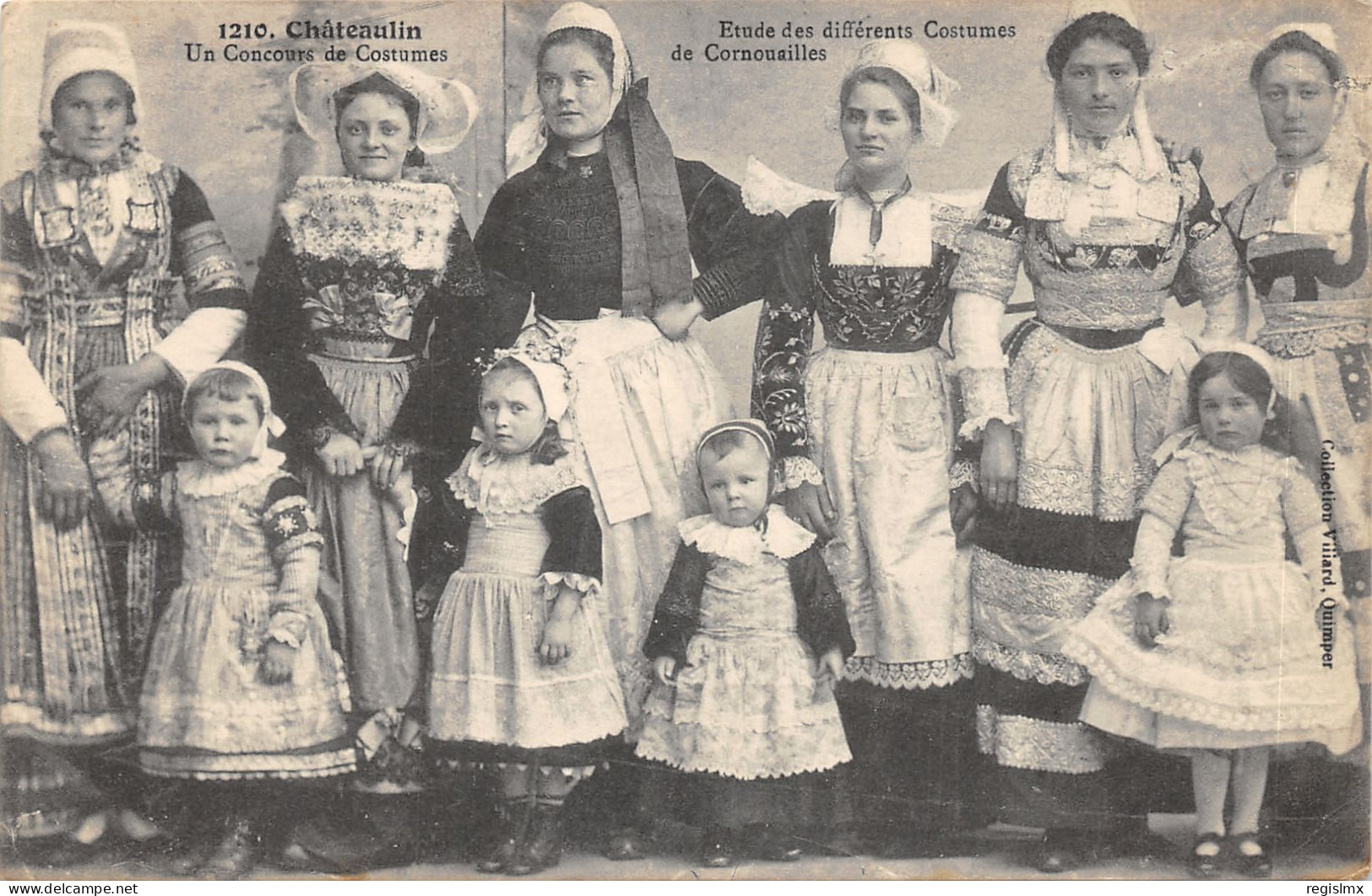 29-CHATEAULIN-CONCOURS DE COSTUMES-N°2153-B/0001 - Châteaulin