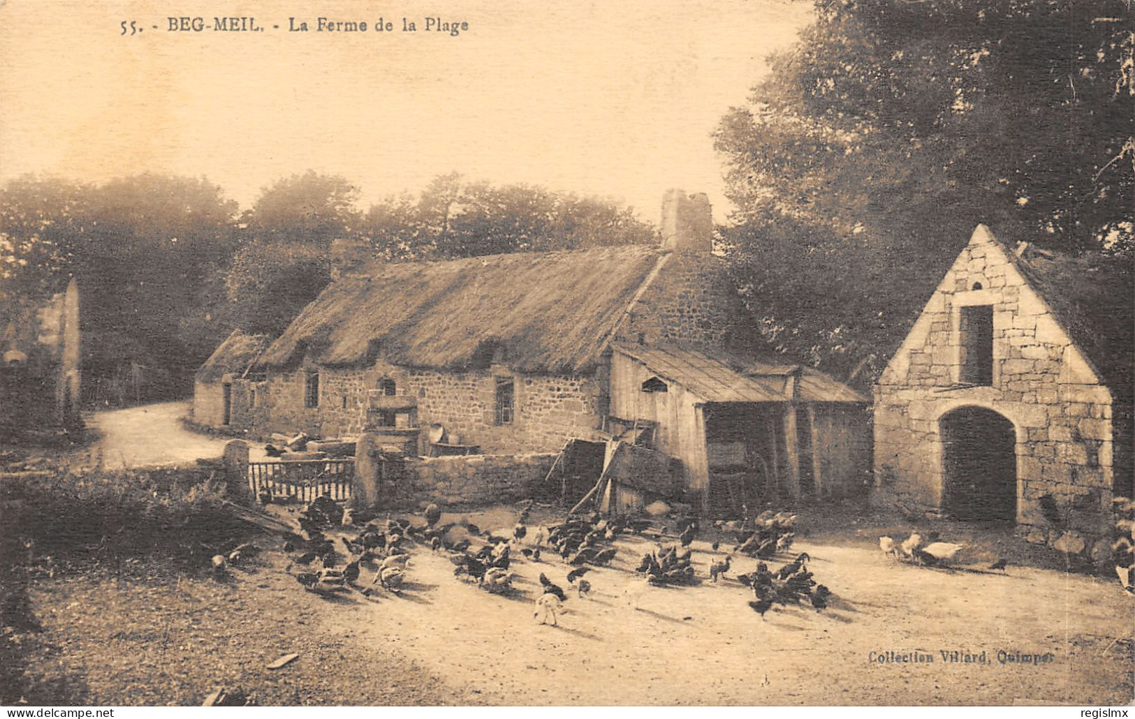 29-BEG MEIL-LA FERME DE LA PLAGE-N°2153-A/0073 - Beg Meil