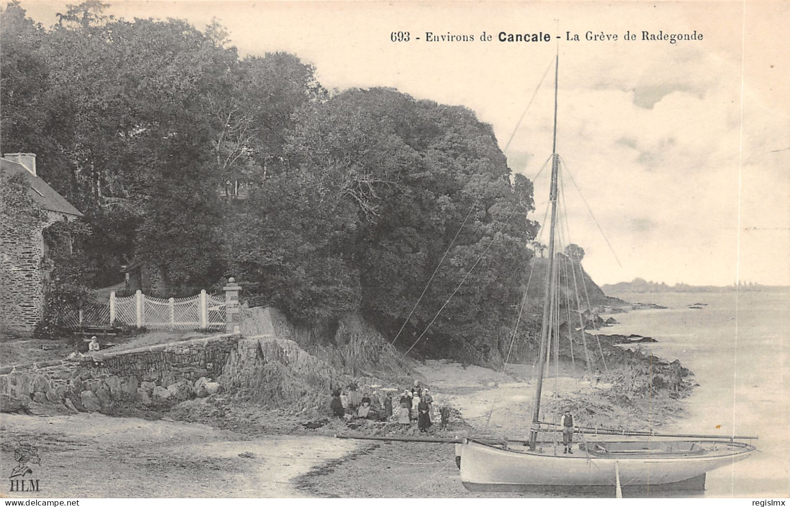 35-CANCALE-LA GREVE DE RADEGONDE-N°2153-E/0315 - Cancale