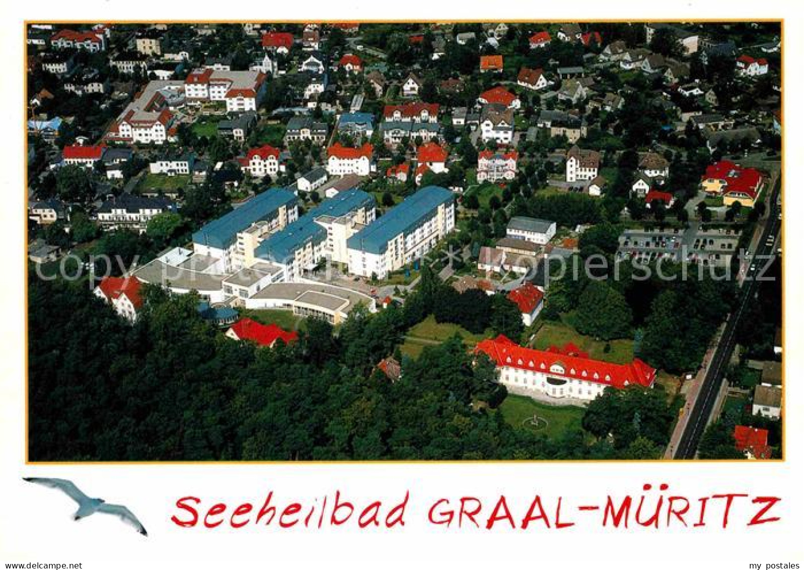 72621416 Graal-Mueritz Ostseebad Fliegeraufnahme Seeheilbad Graal-Mueritz - Graal-Müritz