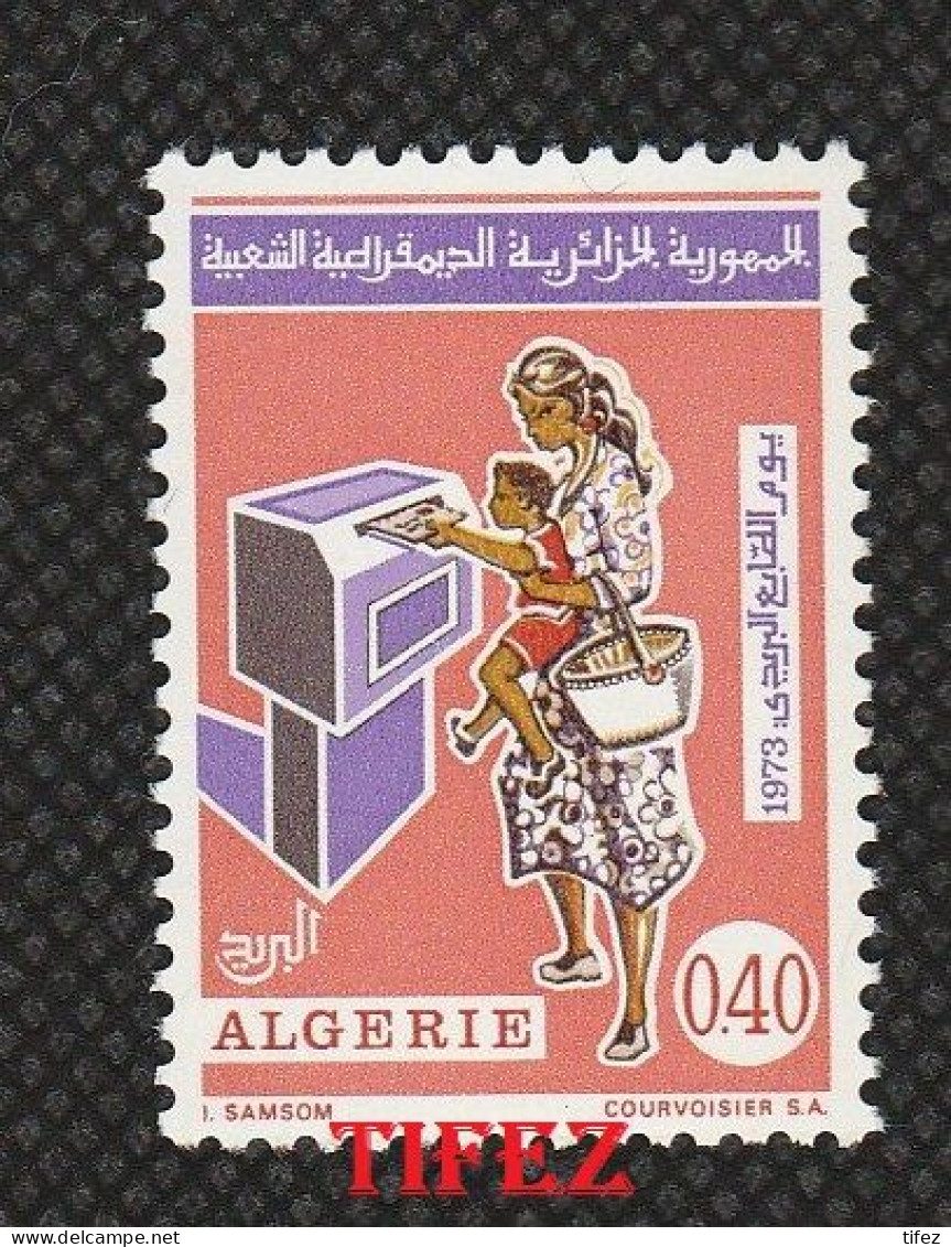 Année 1973-N°561 Neuf**MNH : Journée Du Timbre - Algeria (1962-...)