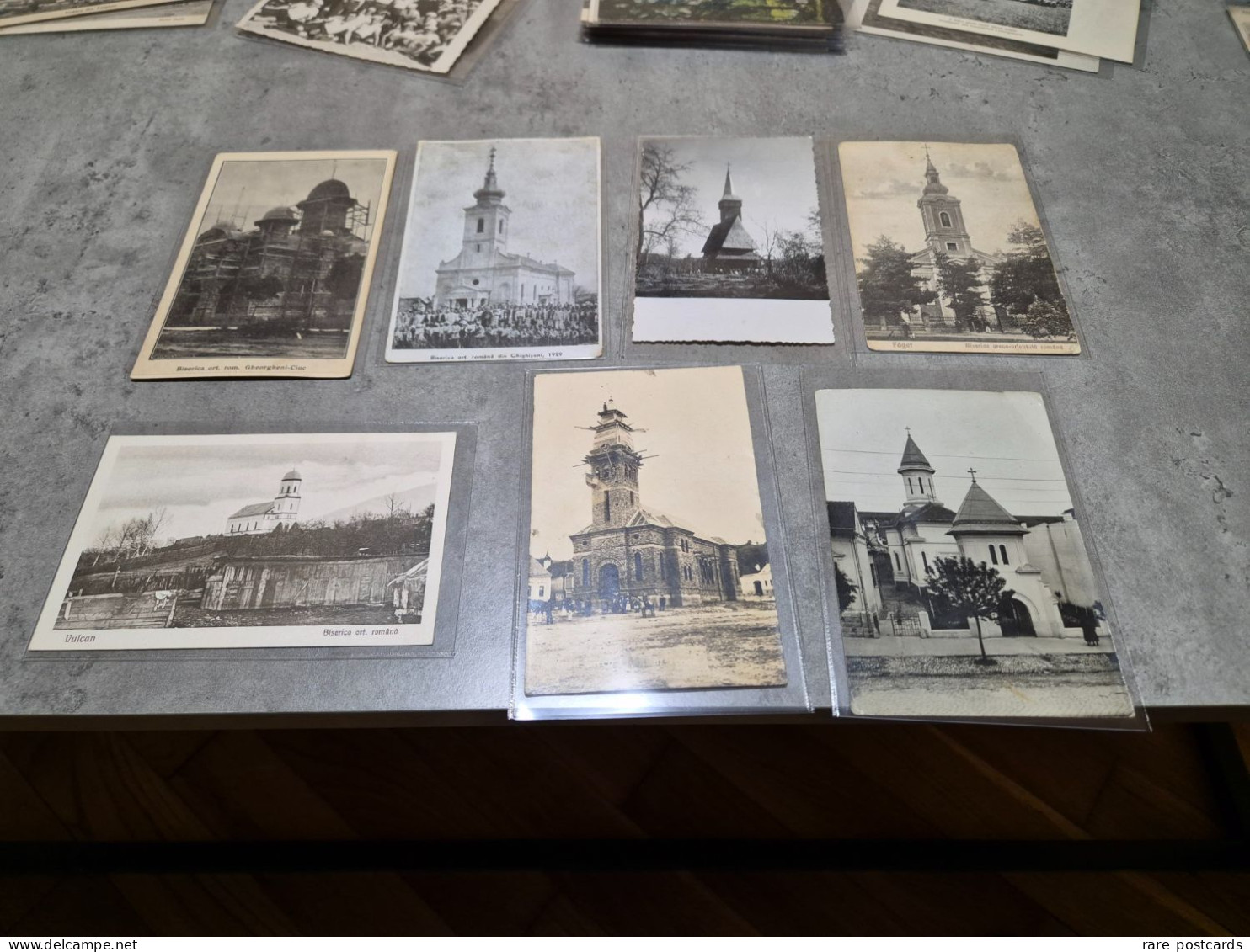 LOT 7 Postcards - Old Romania Church - Vulcan, Georghieni, Teaca, Secuiesc, Ieud, Faget... - Roumanie