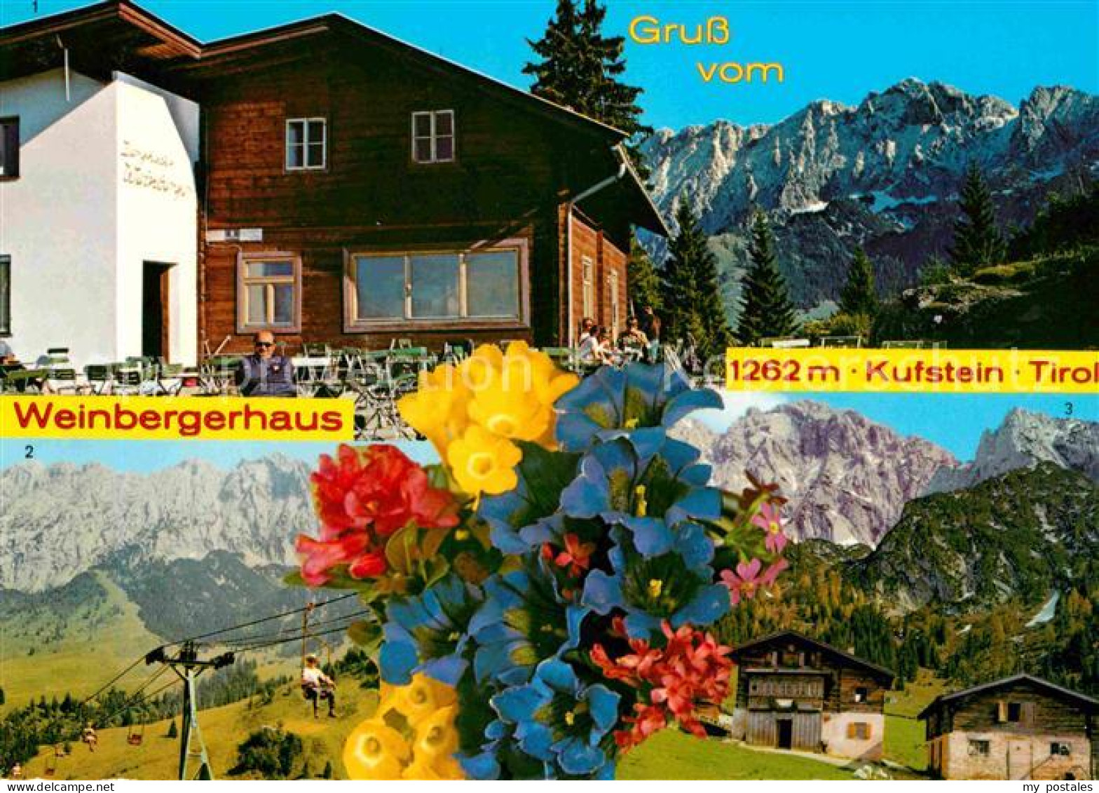 72621368 Kufstein Tirol Berghaus Weinberger Brentenjoch Wilder-Kaiser Kaindhuett - Sonstige & Ohne Zuordnung