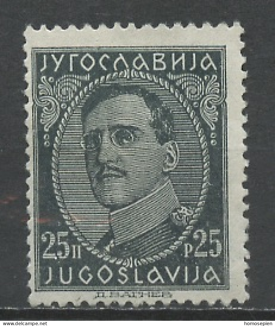 Yougoslavie - Jugoslawien - Yugoslavia 1931-33 Y&T N°210B - Michel N°228I (o) - 25p Alexandre 1er - Gebraucht