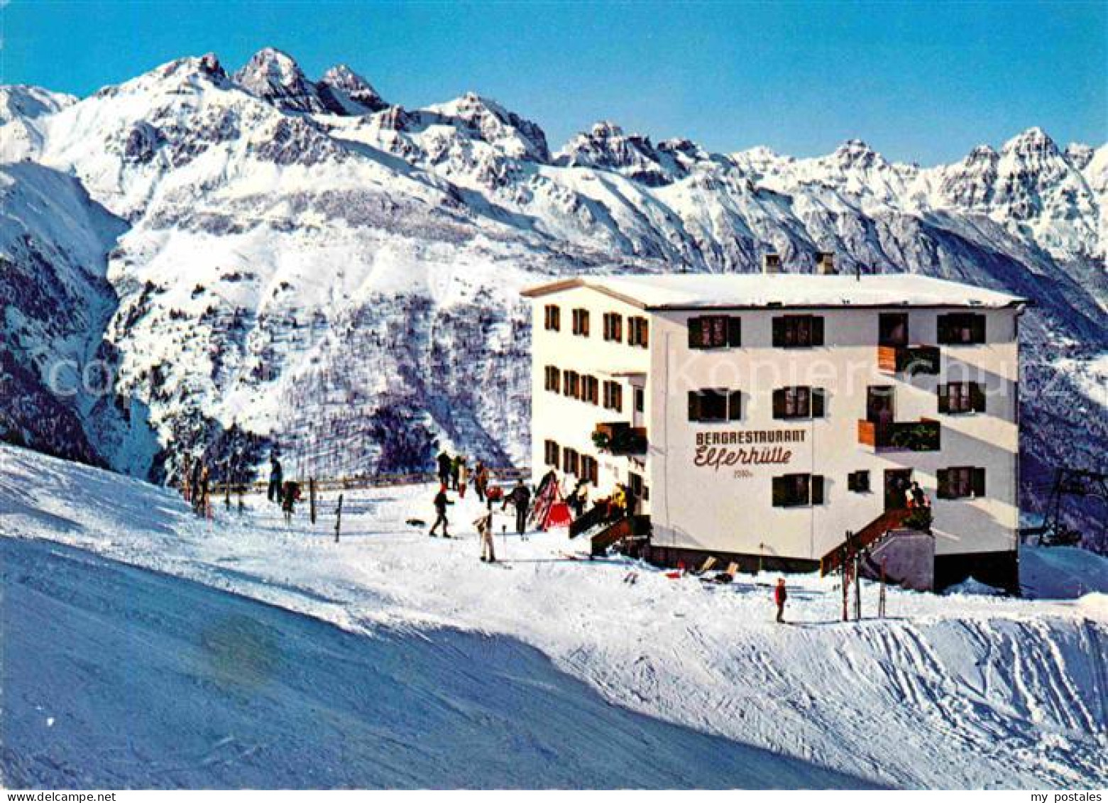 72620803 Neustift Brixen Suedtirol Bergrestaurant Elferhuette Skigebiet Gegen Ka - Sonstige & Ohne Zuordnung