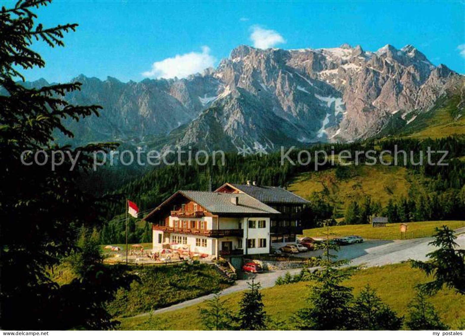 72620798 Dienten Hochkoenig Alpengasthof Pension Uebergossene Alm Dienten Am Hoc - Andere & Zonder Classificatie