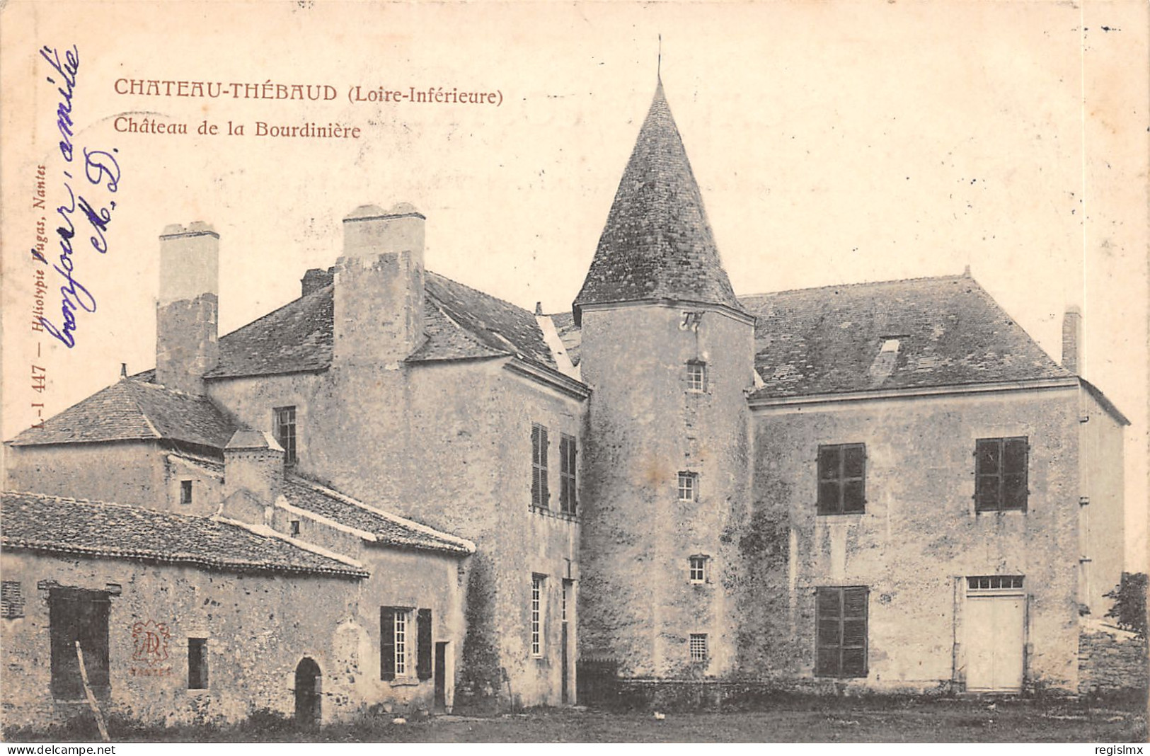 44-CHATEAU THEBAUD-N°2154-C/0151 - Other & Unclassified