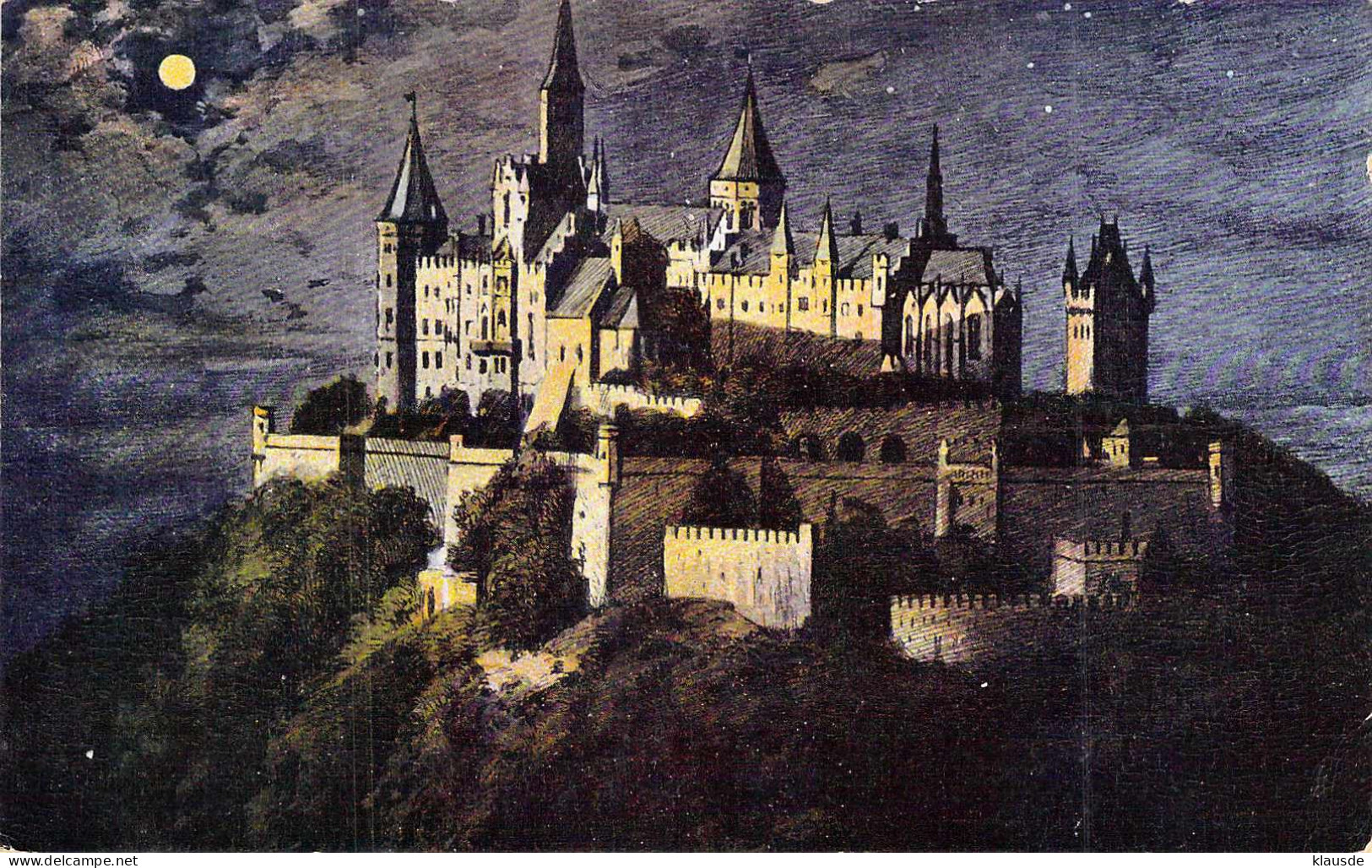 Burg Hohenzollern (Hechingen) Gel.1926 - Hechingen