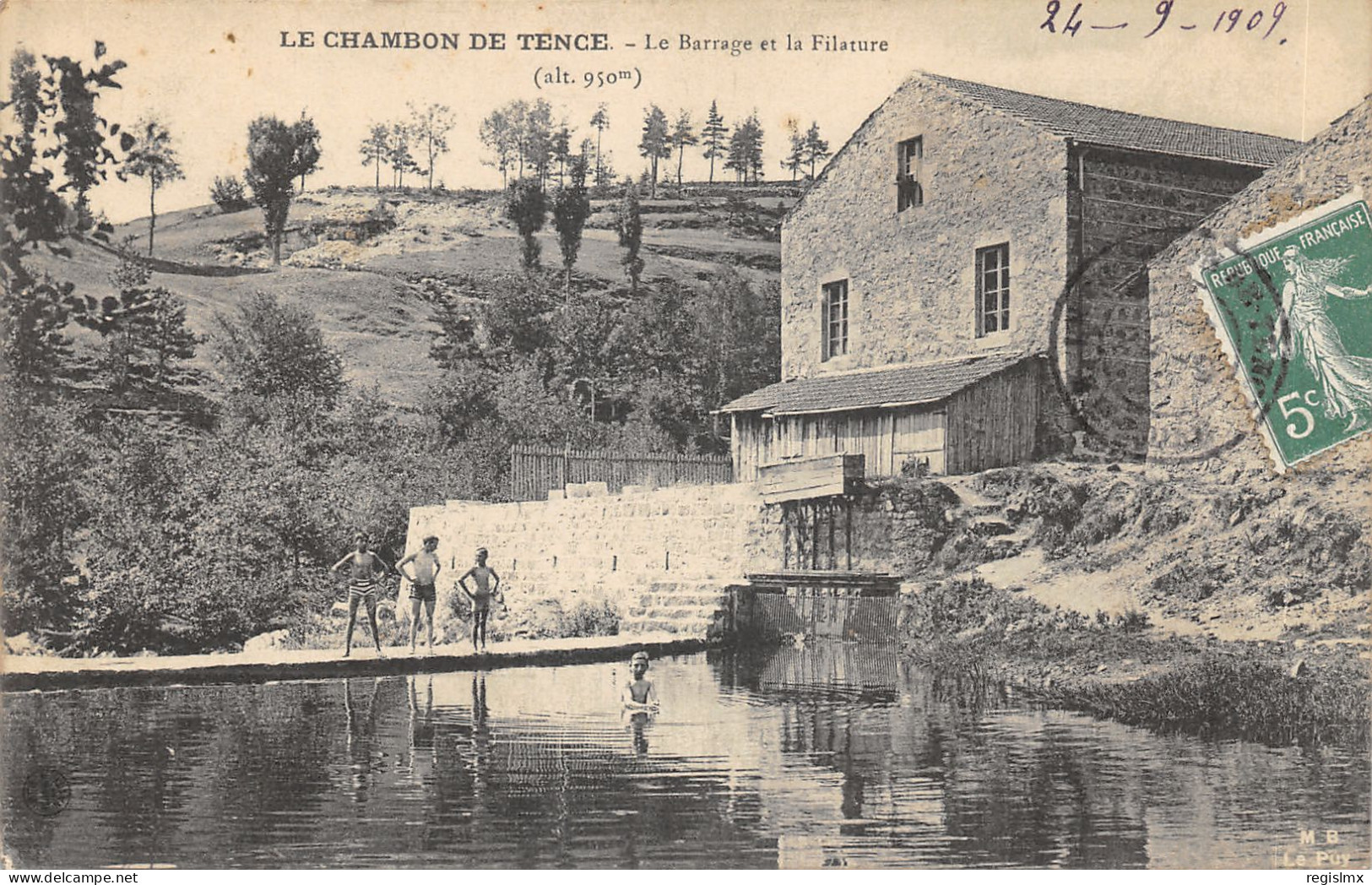 43-LE CHAMBON DE TENCE-N°2154-B/0139 - Other & Unclassified