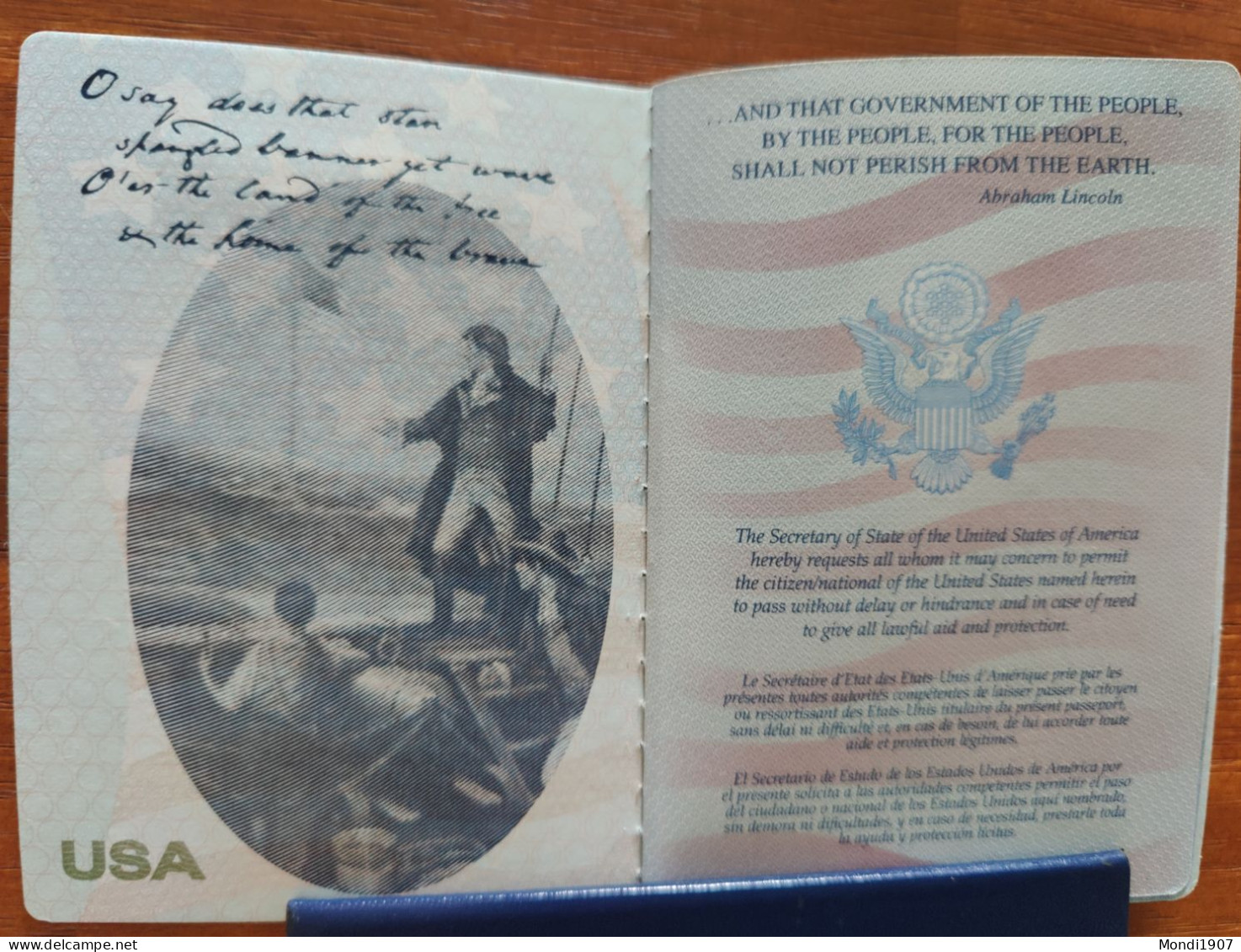 USA Passport 2009 In Excellent Condition! Passeport - Sammlungen