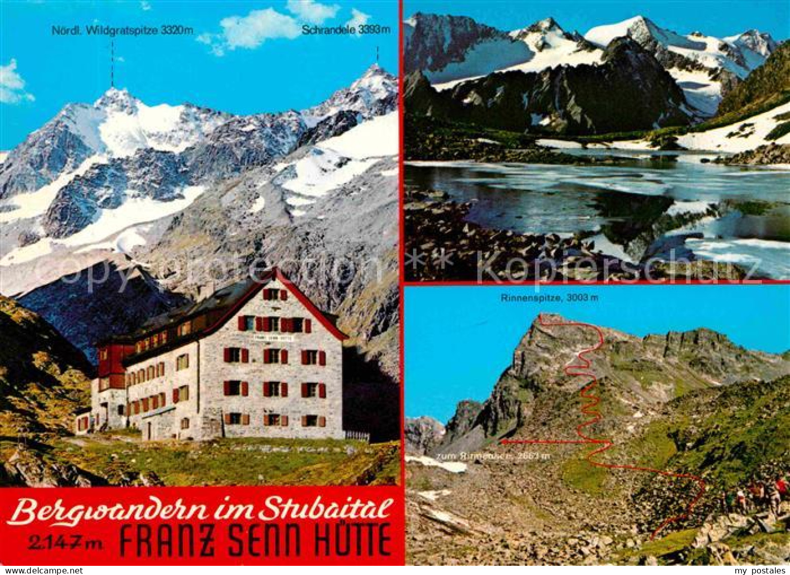 72620766 Neustift Stubaital Tirol Franz Senn Huette Neustift Im Stubaital - Sonstige & Ohne Zuordnung
